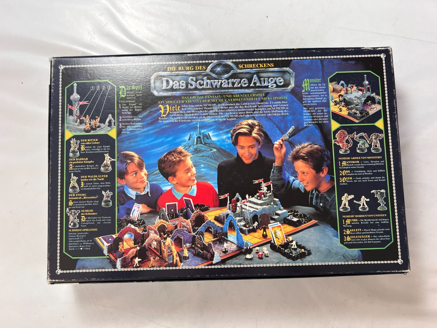 Das Schwarze Auge Die Burg des Schreckens Schmidt Spiele 1991 Vollständig - Ansicht 16