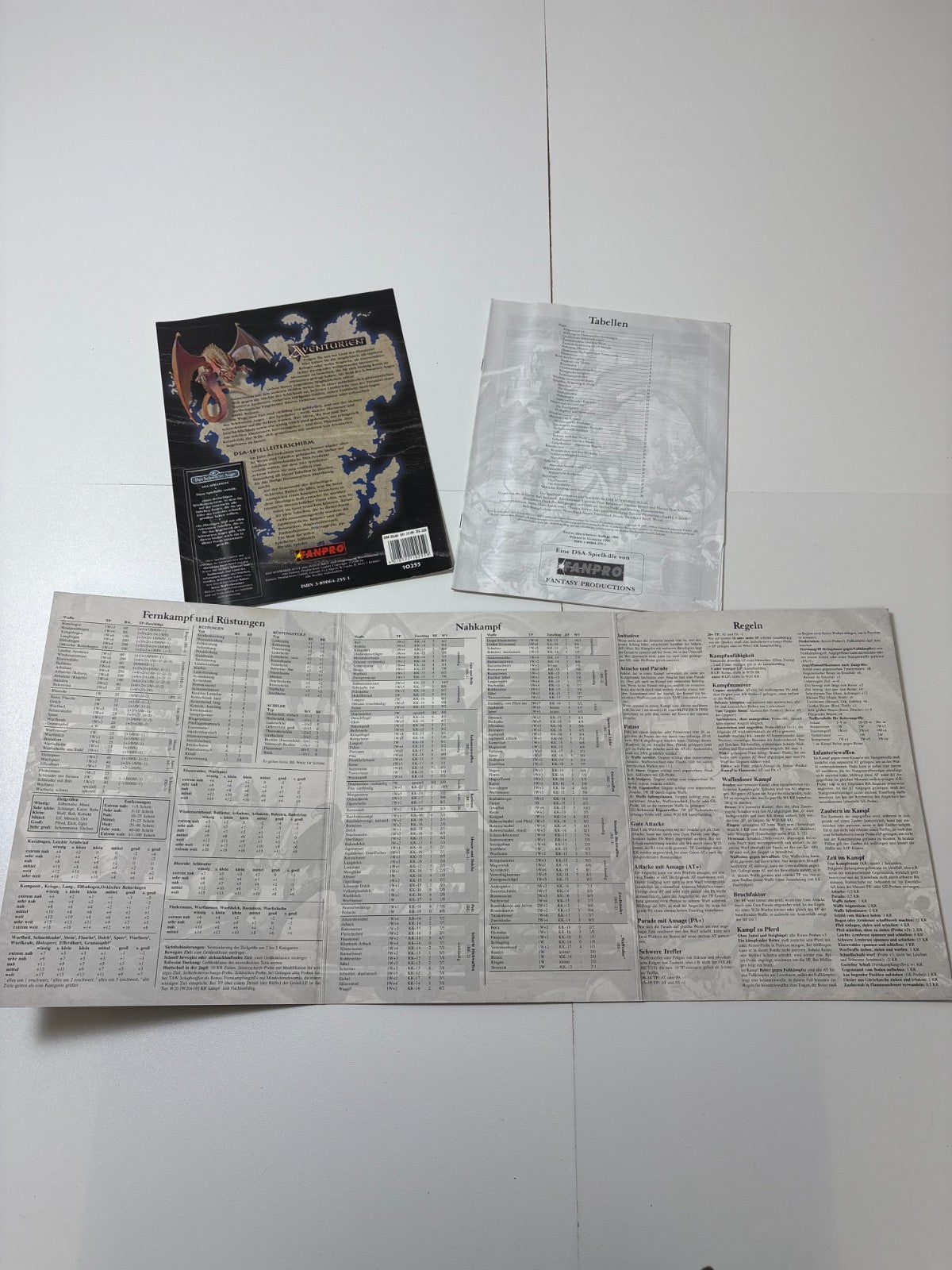Das Schwarze Auge DSA - Meisterschirm - DSA3 Dritte Edition - 1998 - Fanpro - Ansicht 6