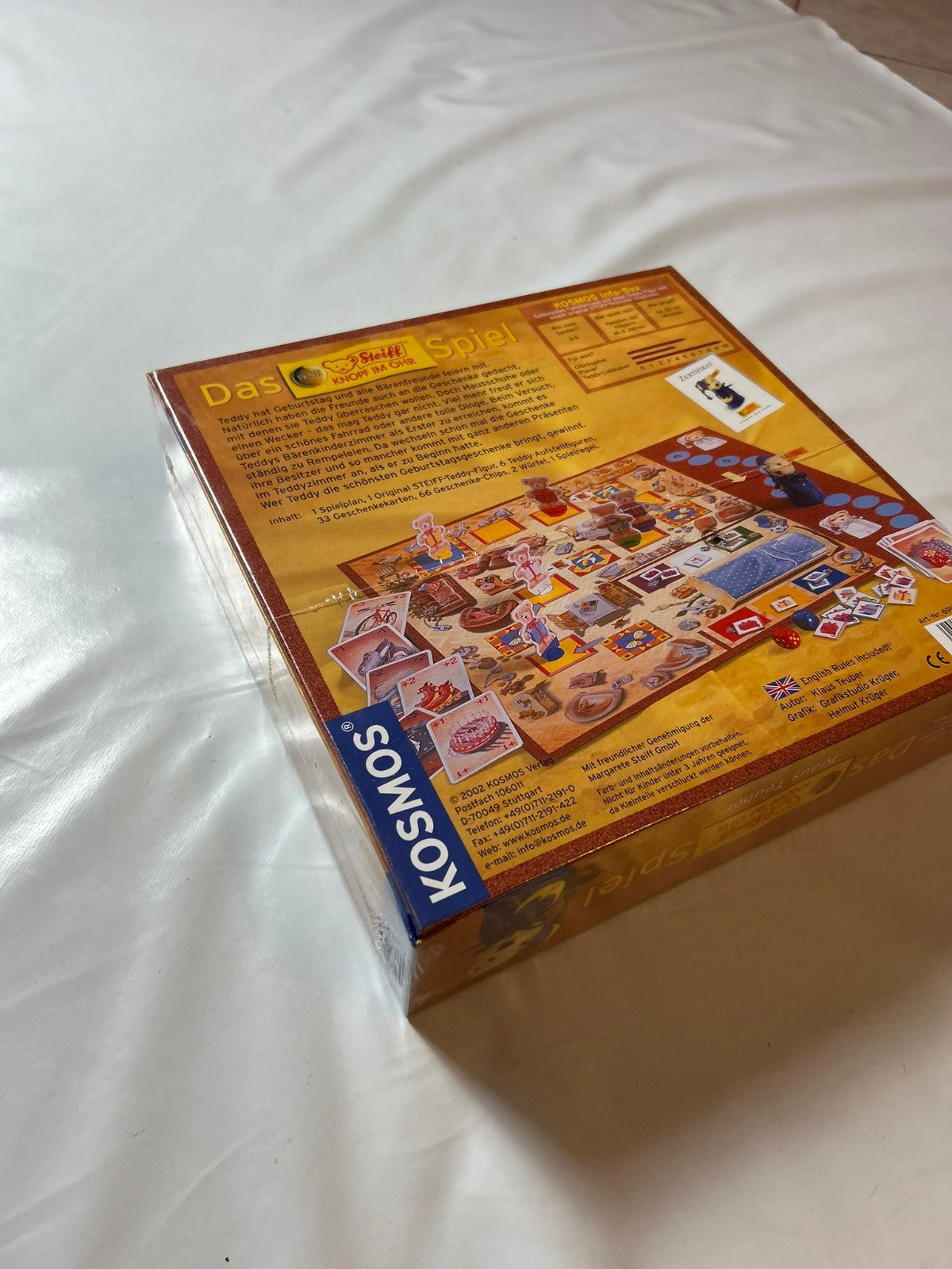 Das Steiff Spiel Brettspiel Kosmos - Neu in Folie - Ansicht 9