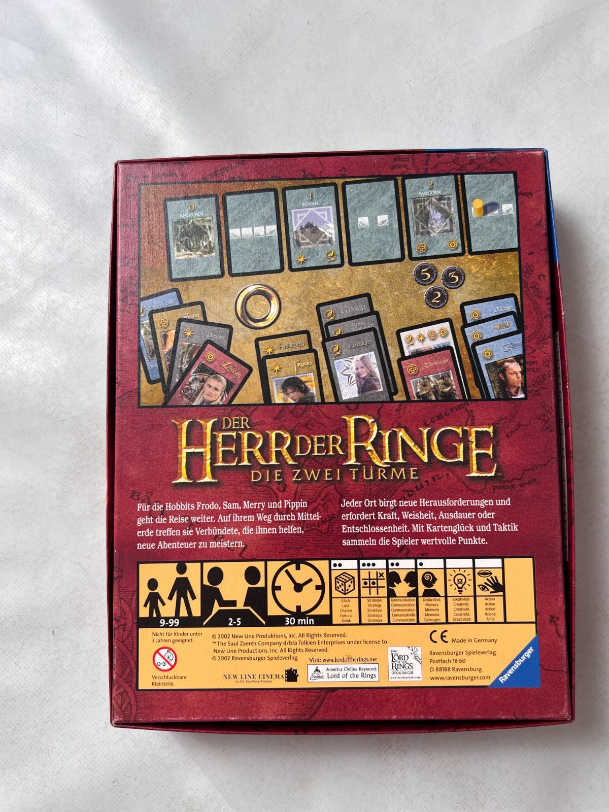 Der Herr der Ringe: Die zwei Türme - Das Kartenspiel Ravensburger - Vollständig - Ansicht 10