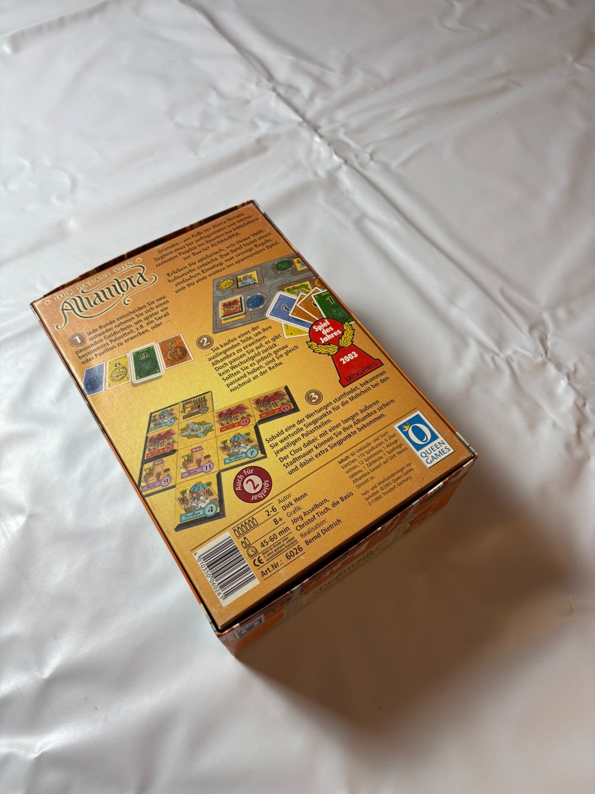 Der Palast von Alhambra Familienspiel Brettspiel von Queen Games vollständig - Ansicht 11