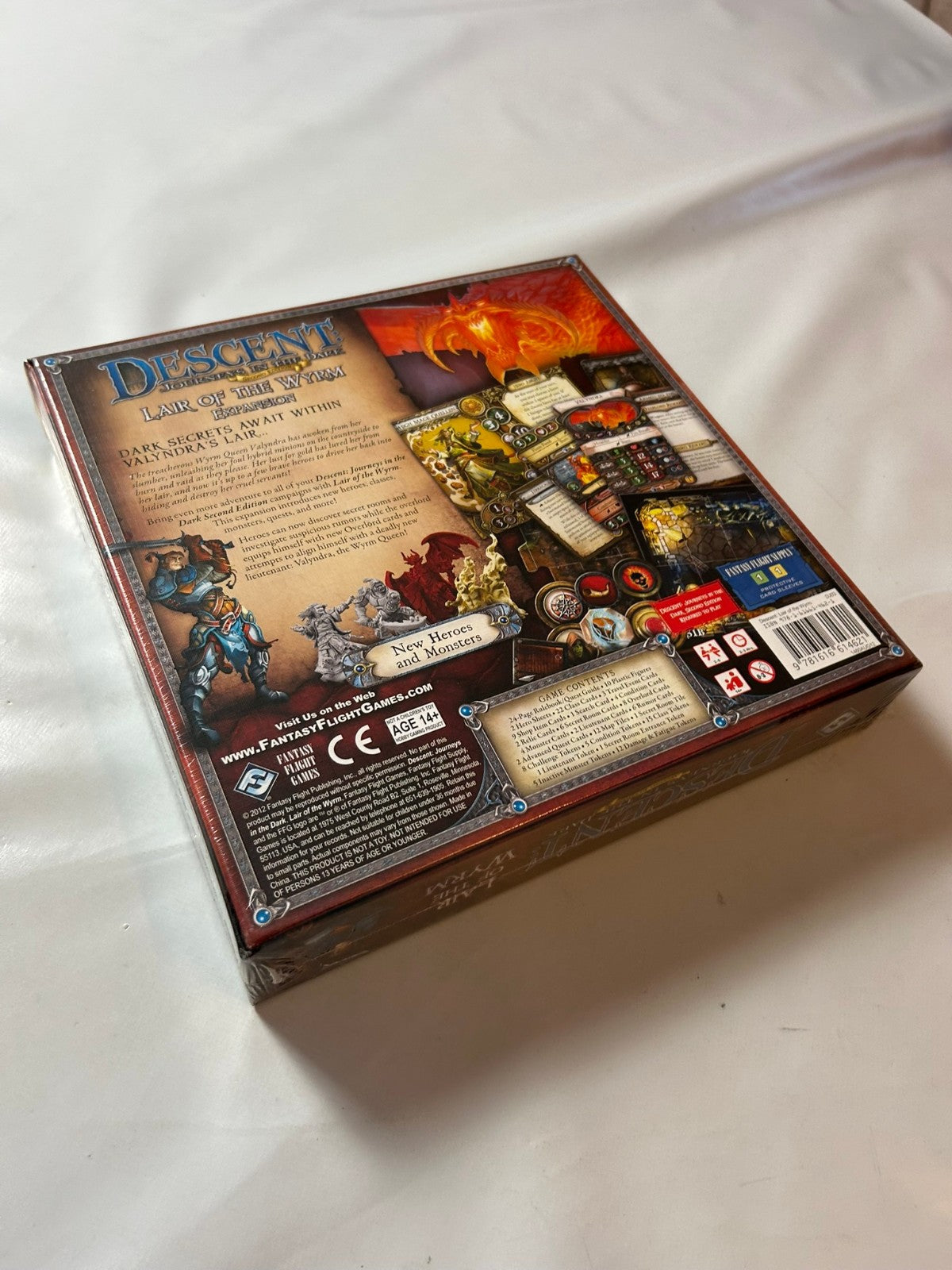 Descent Second Edition Lair of the Wyrm Englische Ausgabe Neu in Folie - Ansicht 9