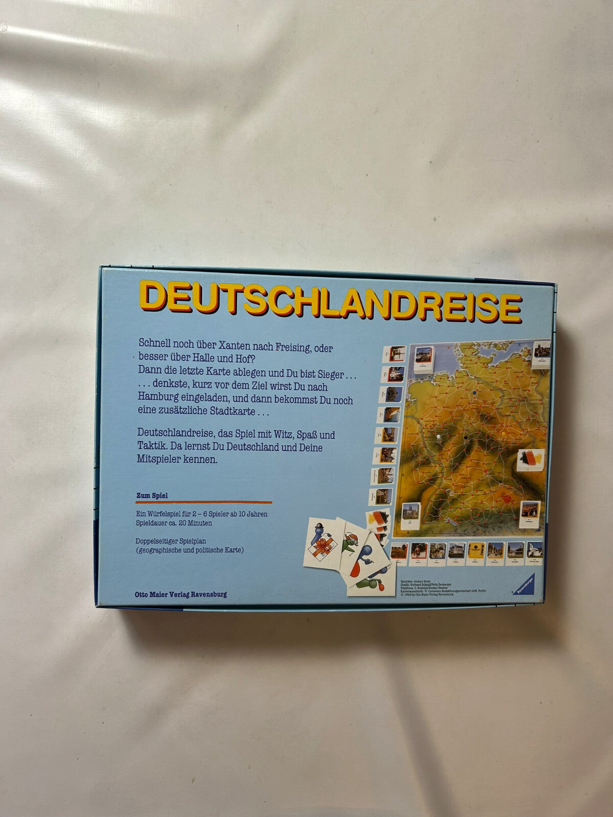 Deutschlandreise - Ravensburger 1992 - Vollständig - Ansicht 7