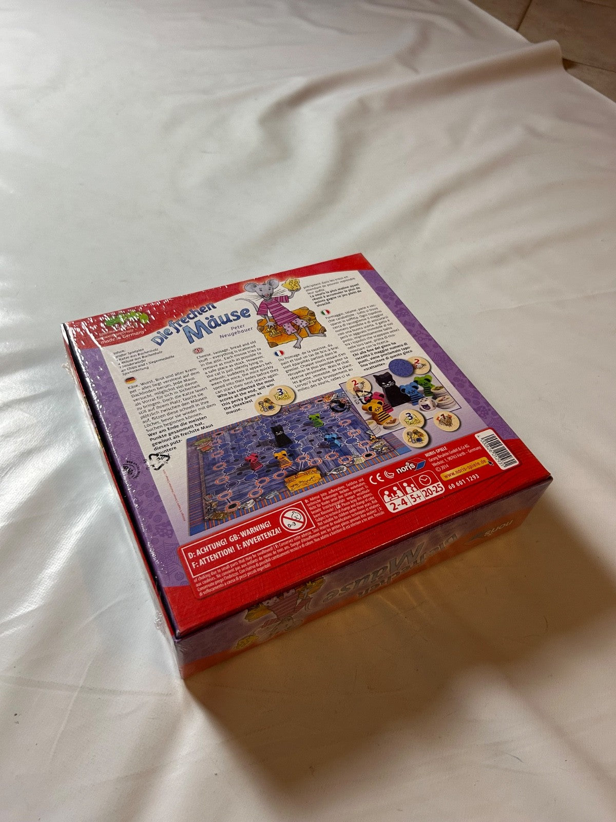 Die frechen Mäuse Noris 2014 Brettspiel - NEU in Folie - Ansicht 10