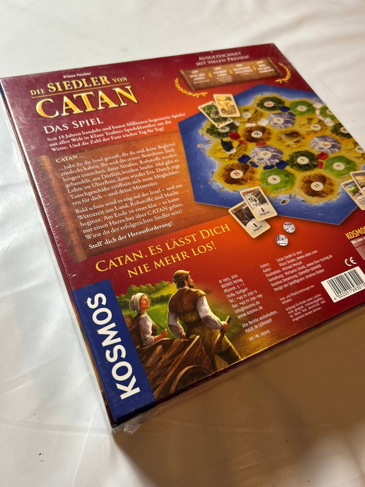 Die Siedler von Catan Grundspiel Kosmos 2002 NEU in Folie - Ansicht 10