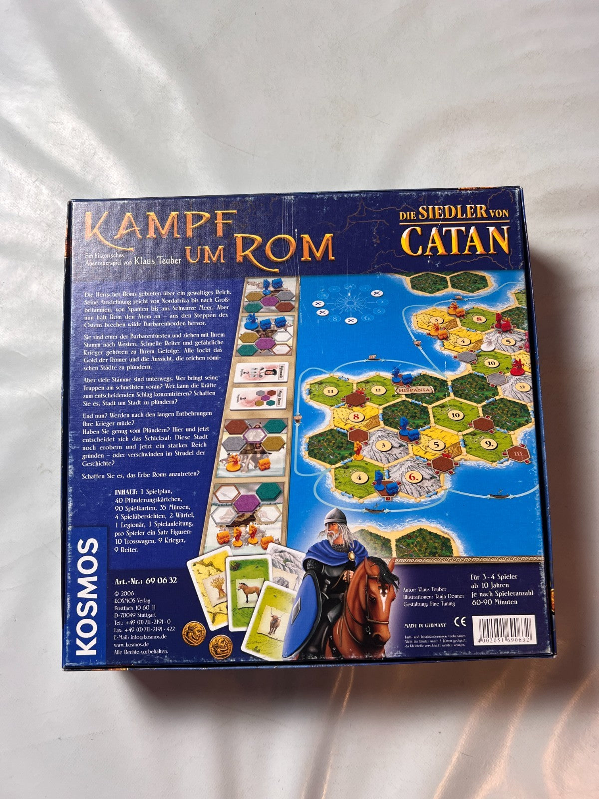 Die Siedler von Catan Kampf um Rom Brettspiel Erweiterung - vollständig - Ansicht 9