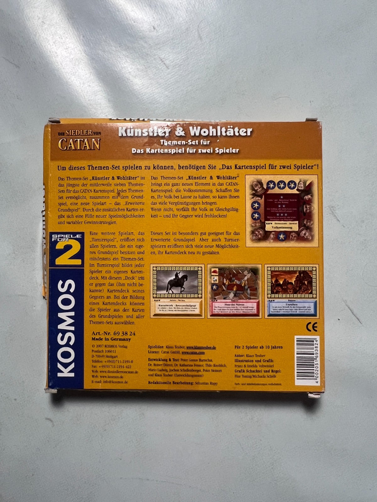Die Siedler von Catan Kartenspiel ThemenSet Künstler & Wohltäter vollständig - Ansicht 10