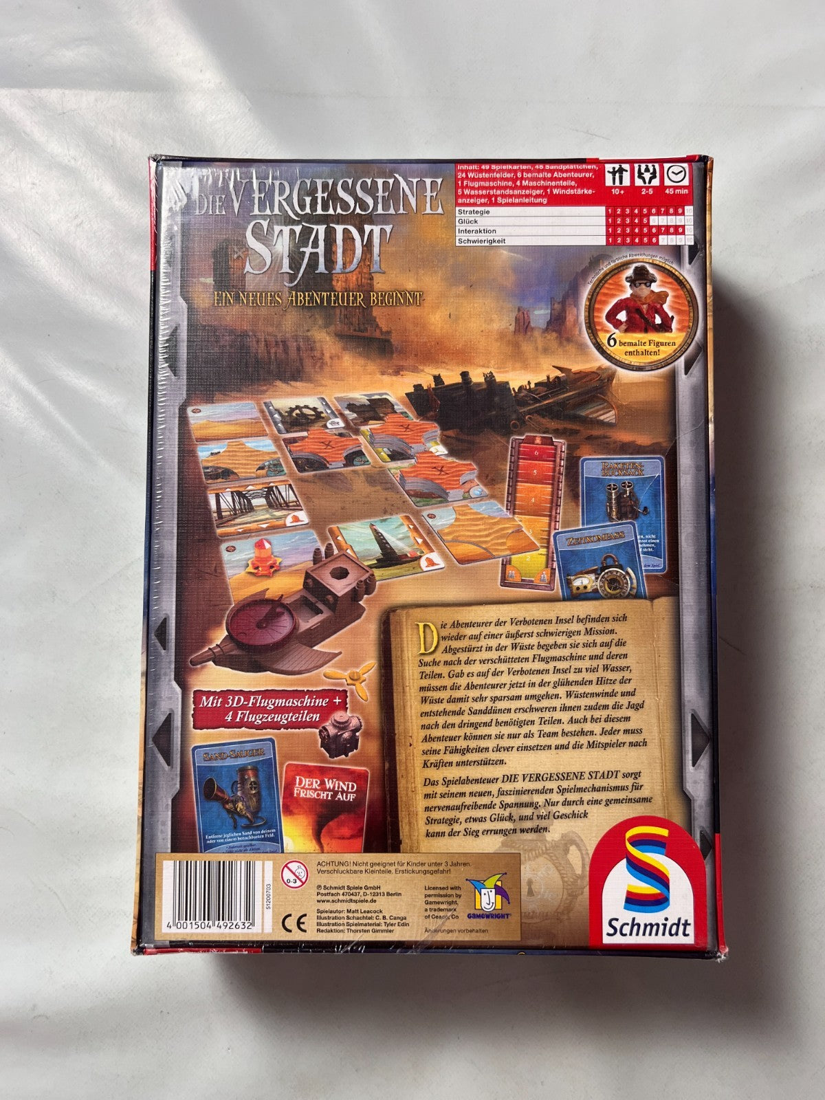 Die Vergessene Stadt Brettspiel Kooperativ Matt Leacock NEU in Folie - Ansicht 7