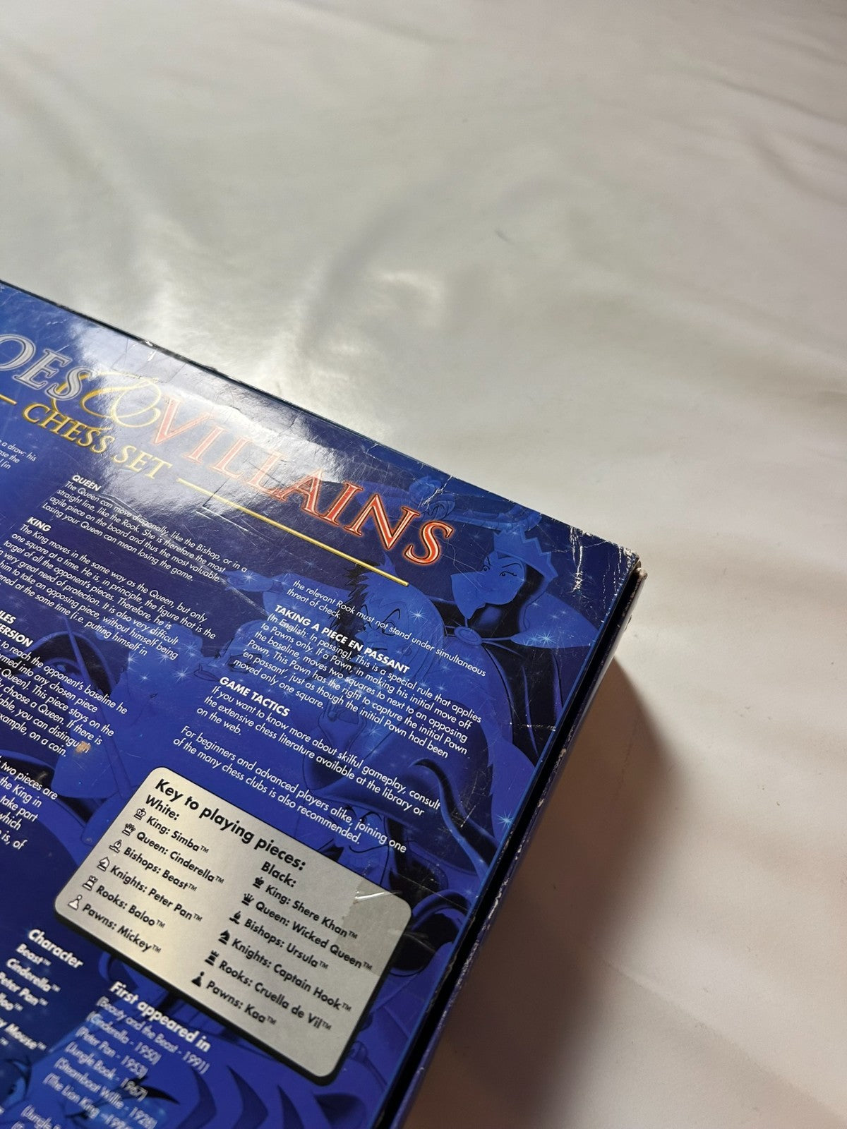 Disney Heroes & Villains (Helden und Schurken) Schach Set Vollständig - Ansicht 18