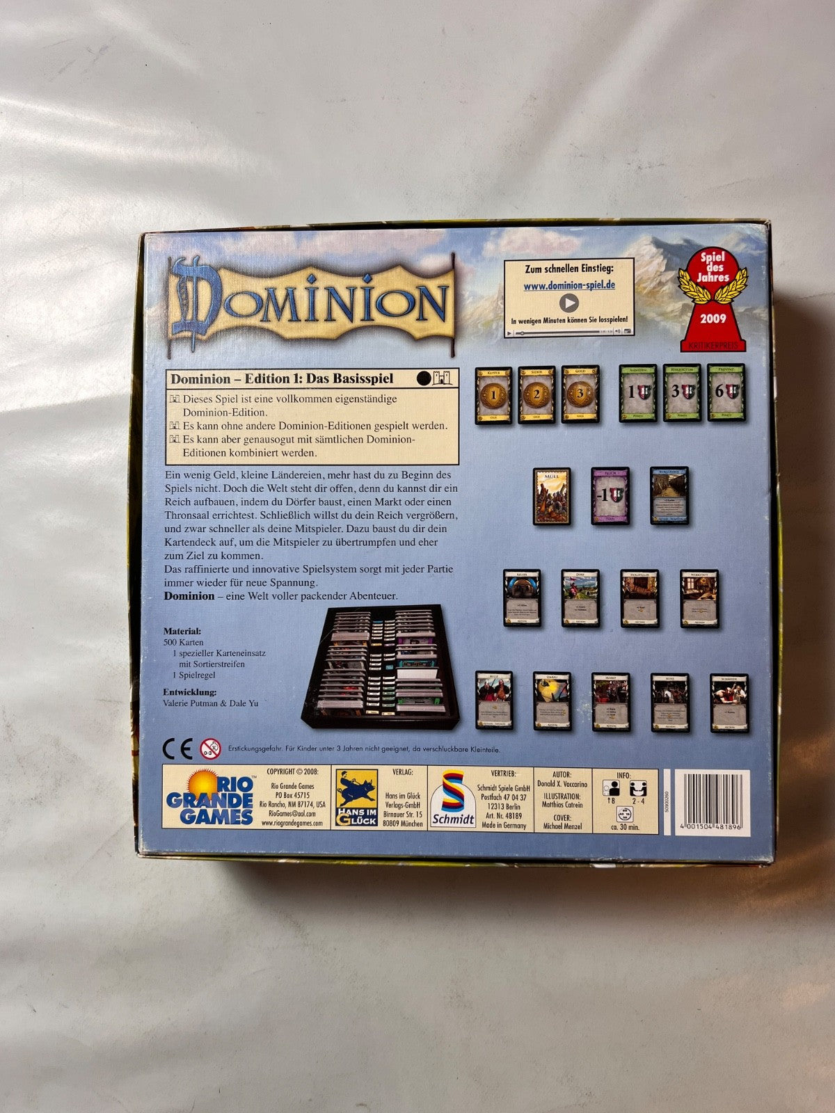 Dominion Was für eine Welt Basisspiel Hans im Glück Vollständig - Ansicht 9