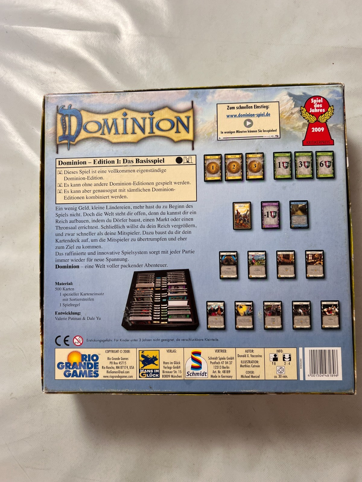 Dominion - Was für eine Welt Basisspiel Hans im Glück - Vollständig - Ansicht 9