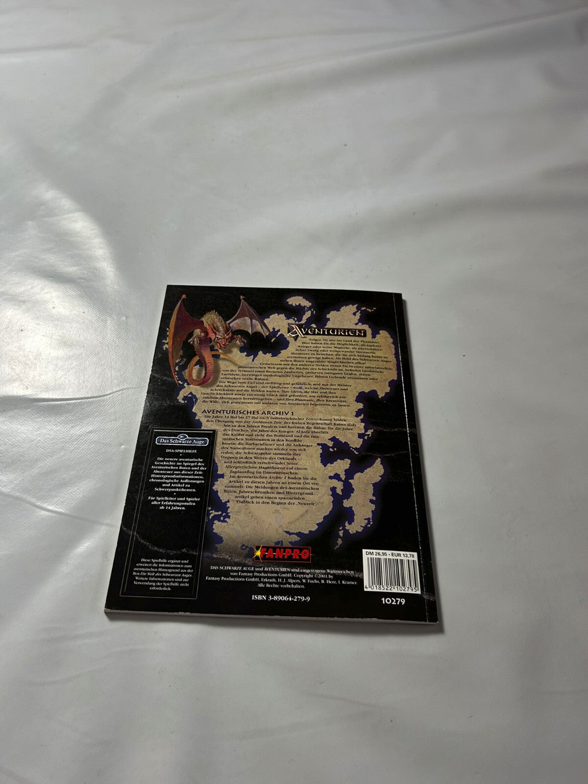 DSA 4 Das schwarze Auge Aventurisches Archiv Die Jahre 14 bis 17 Hal 10279 -Heft - Ansicht 7