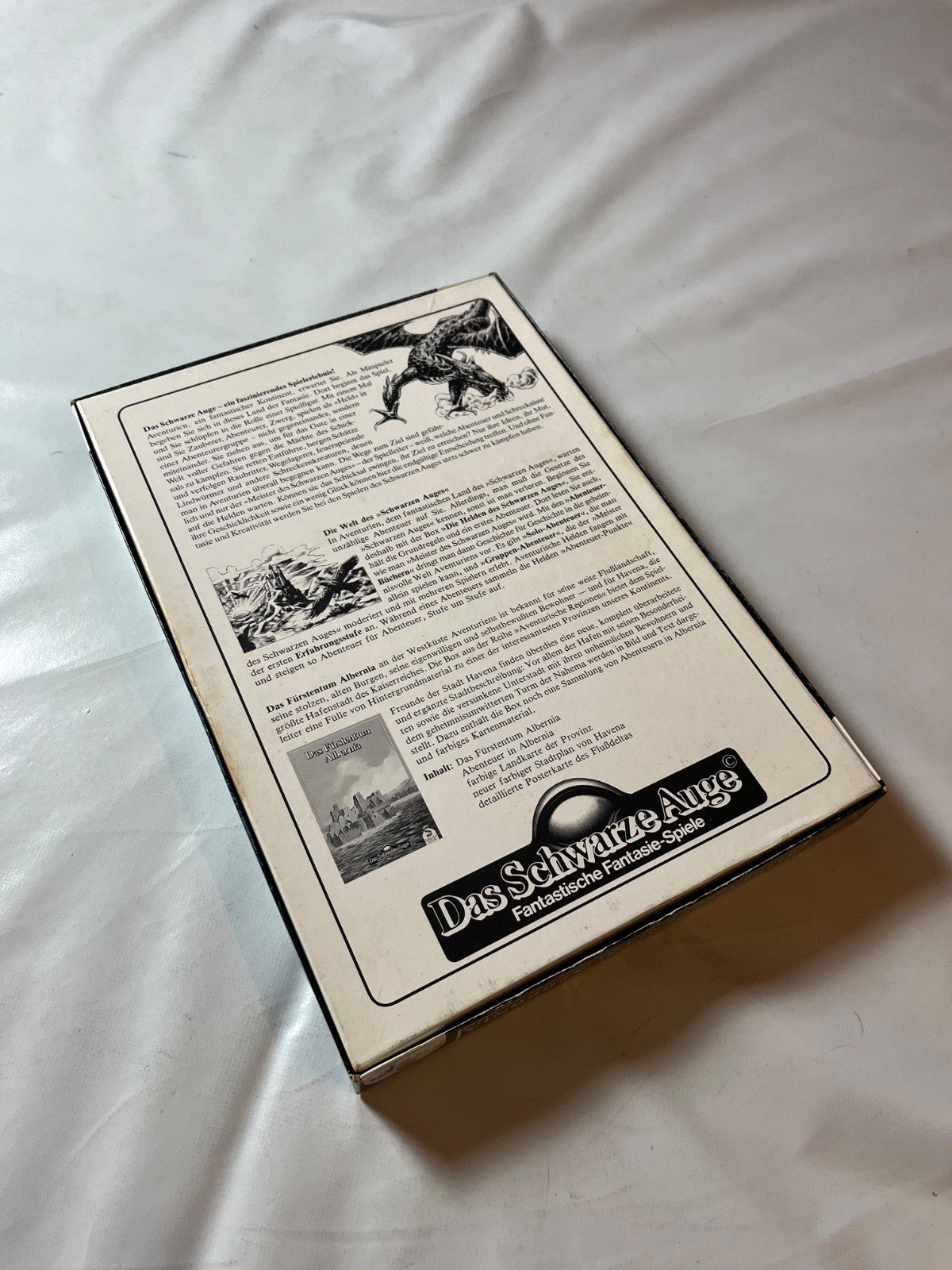 DSA Box Das Schwarze Auge Das Fürstentum Albernia schöner Zustand komplett - Ansicht 11
