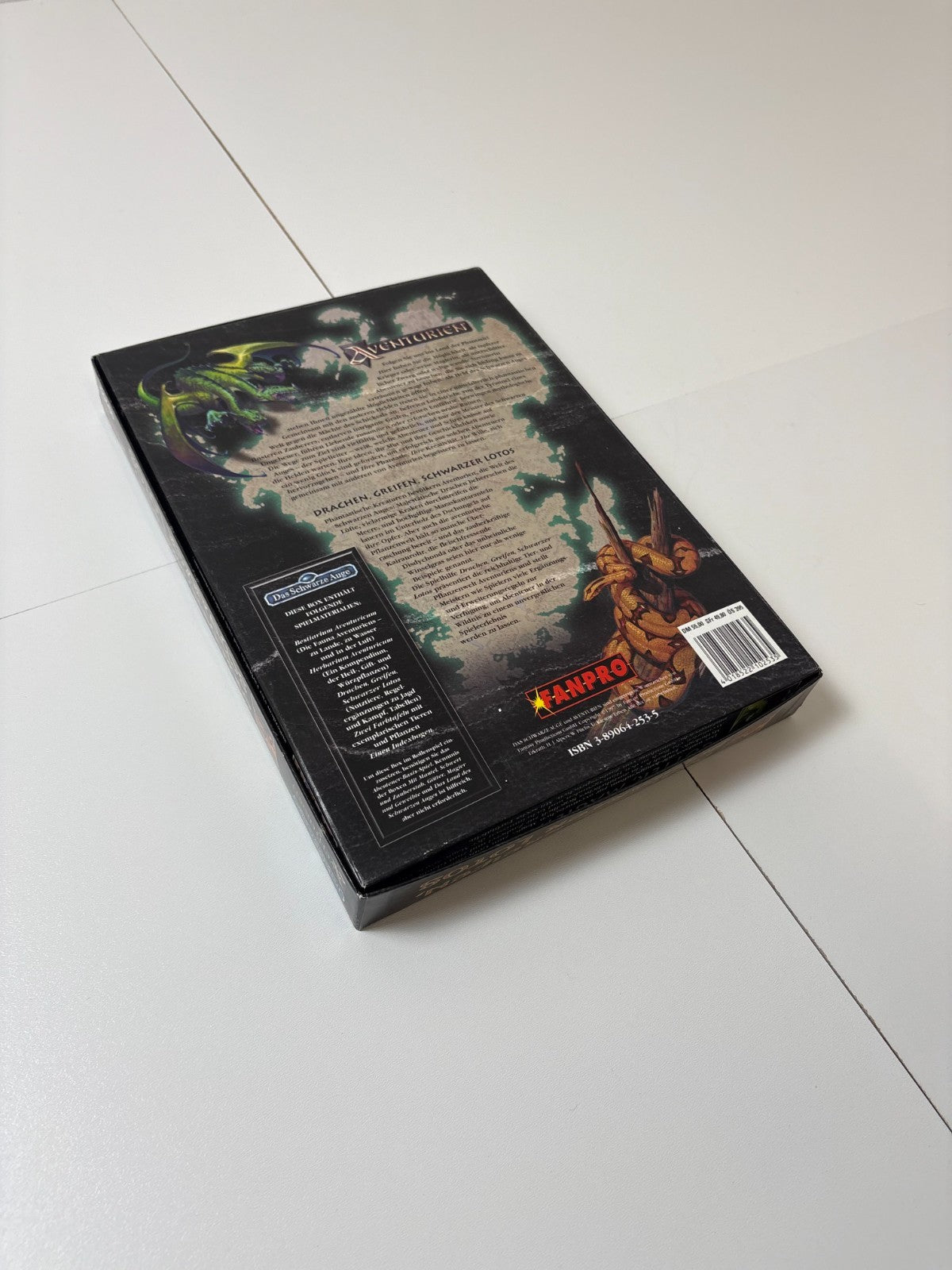 DSA Das Schwarze Auge Drachen Greifen Schwarzer Lotos Box Fanpro - Vollständig - Ansicht 11