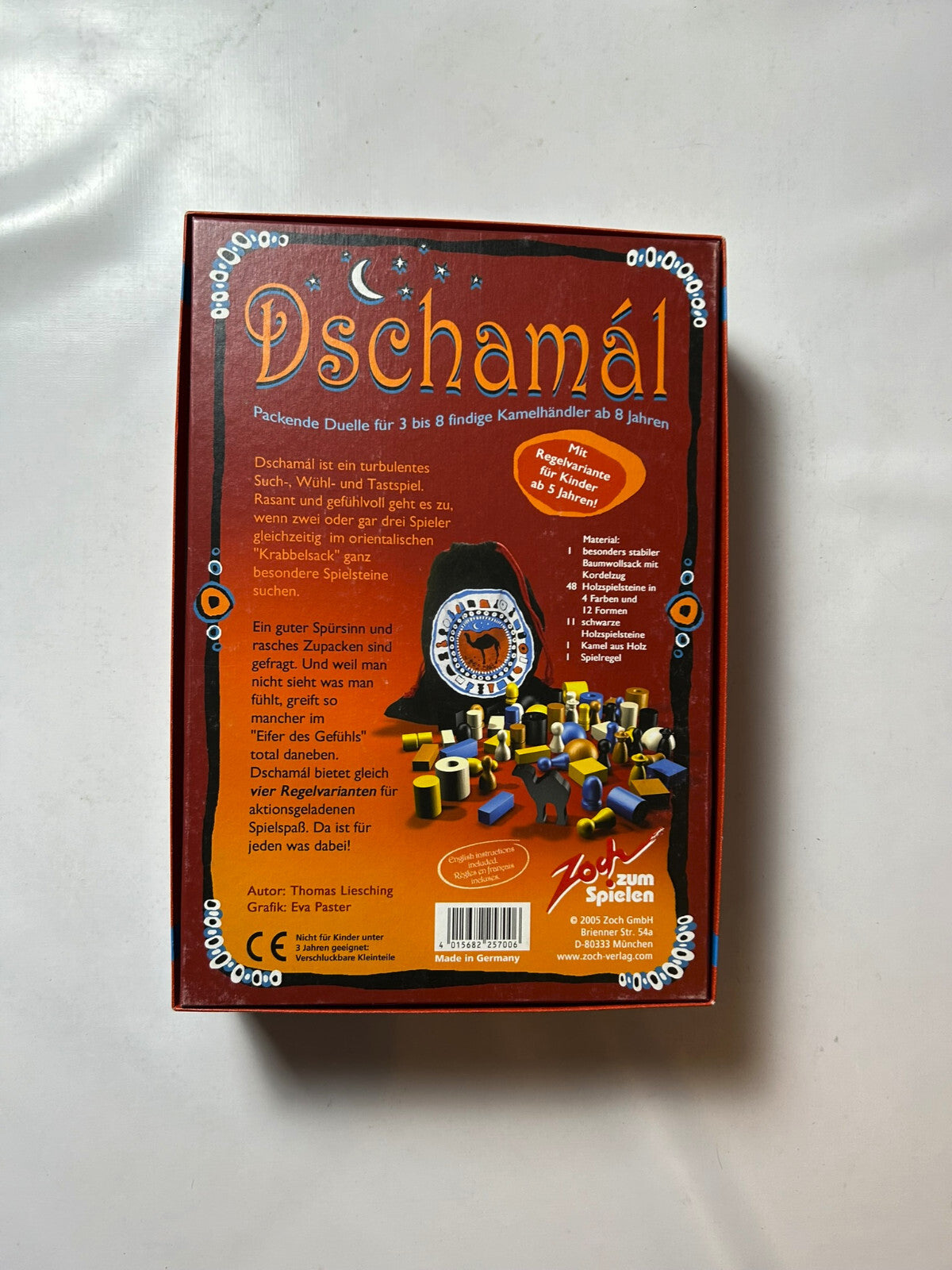 DSCHAMAL Spiel Zoch Spiele Gesellschaftsspiel - Vollständig - Ansicht 6