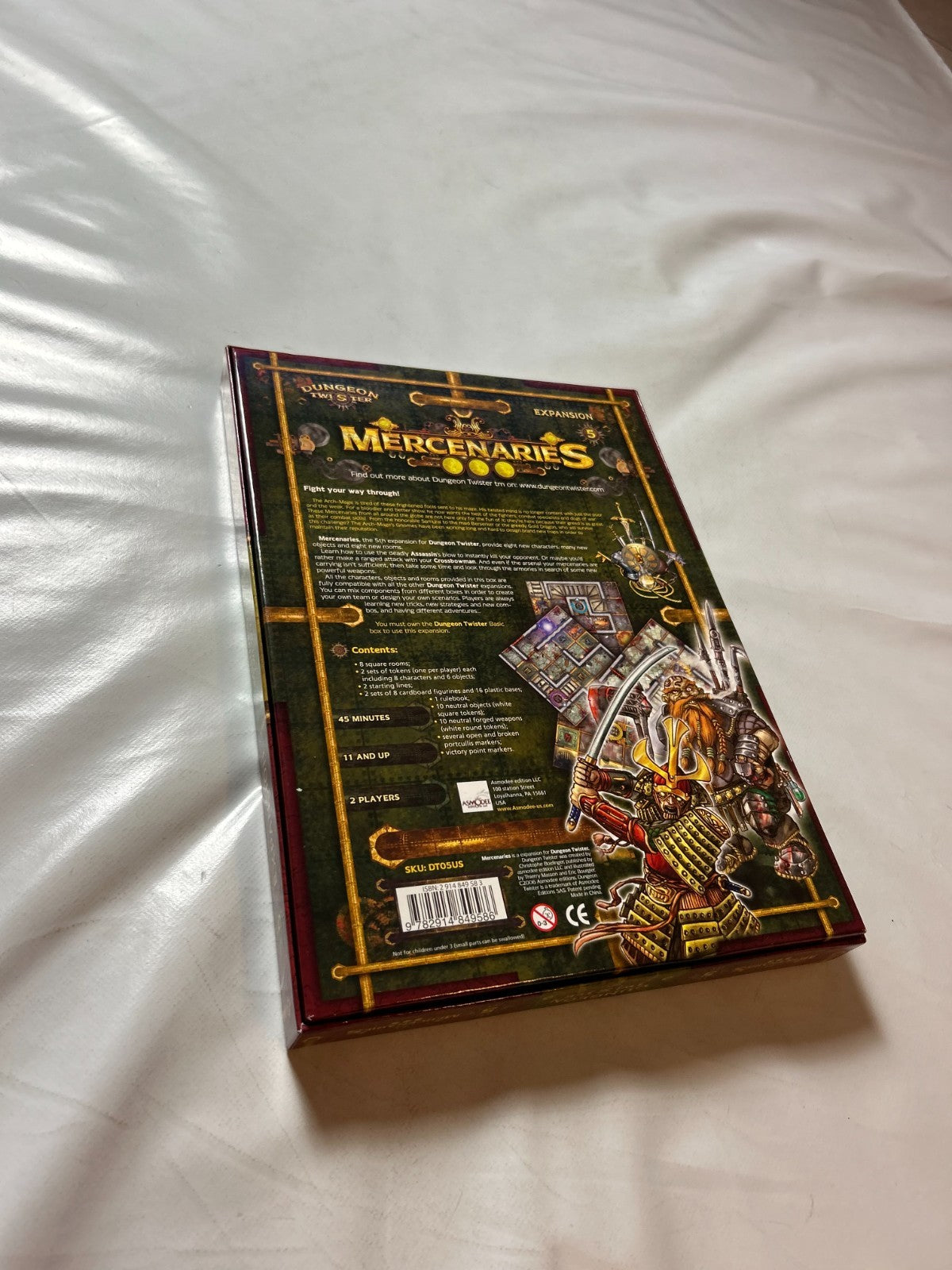 Dungeon Twister Mercenaries Expansion 5 englisch Asmodee Unbespielt - Ansicht 10