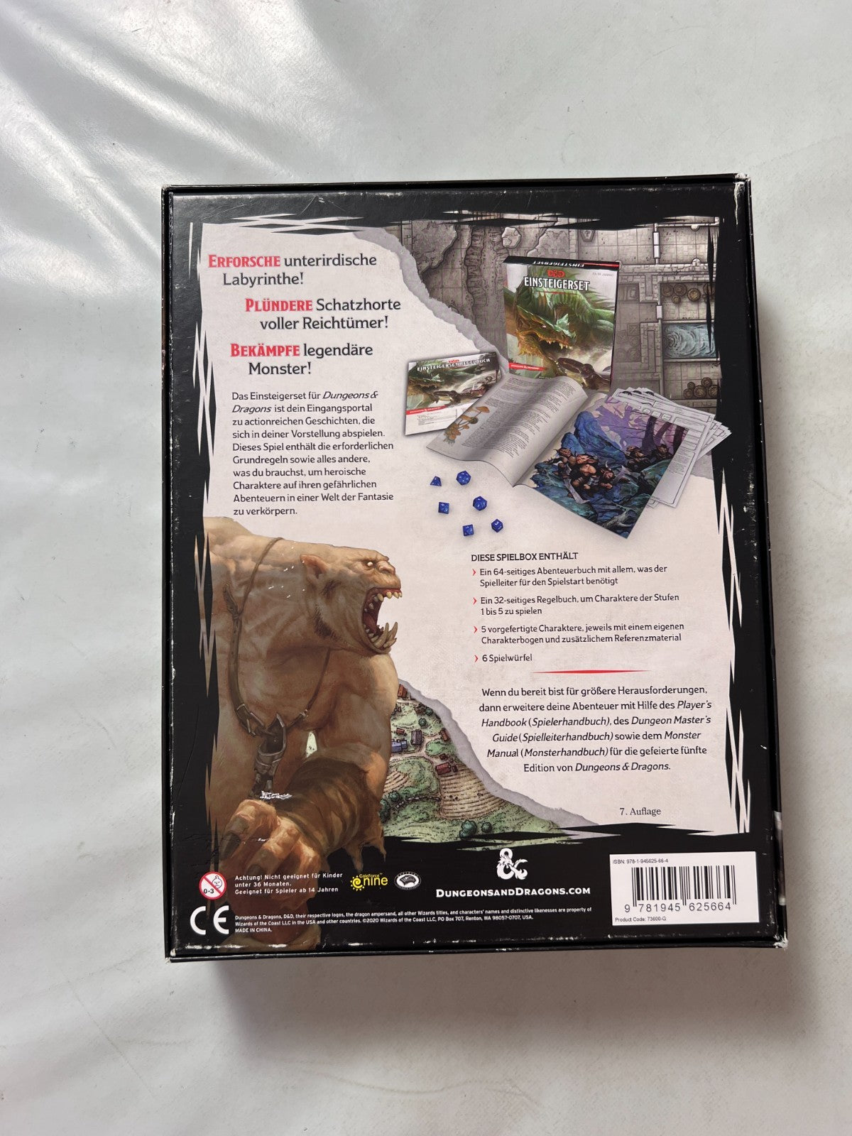 Dungeons & Dragons Einsteigerset – Deutsch – Vollständig - Ansicht 11