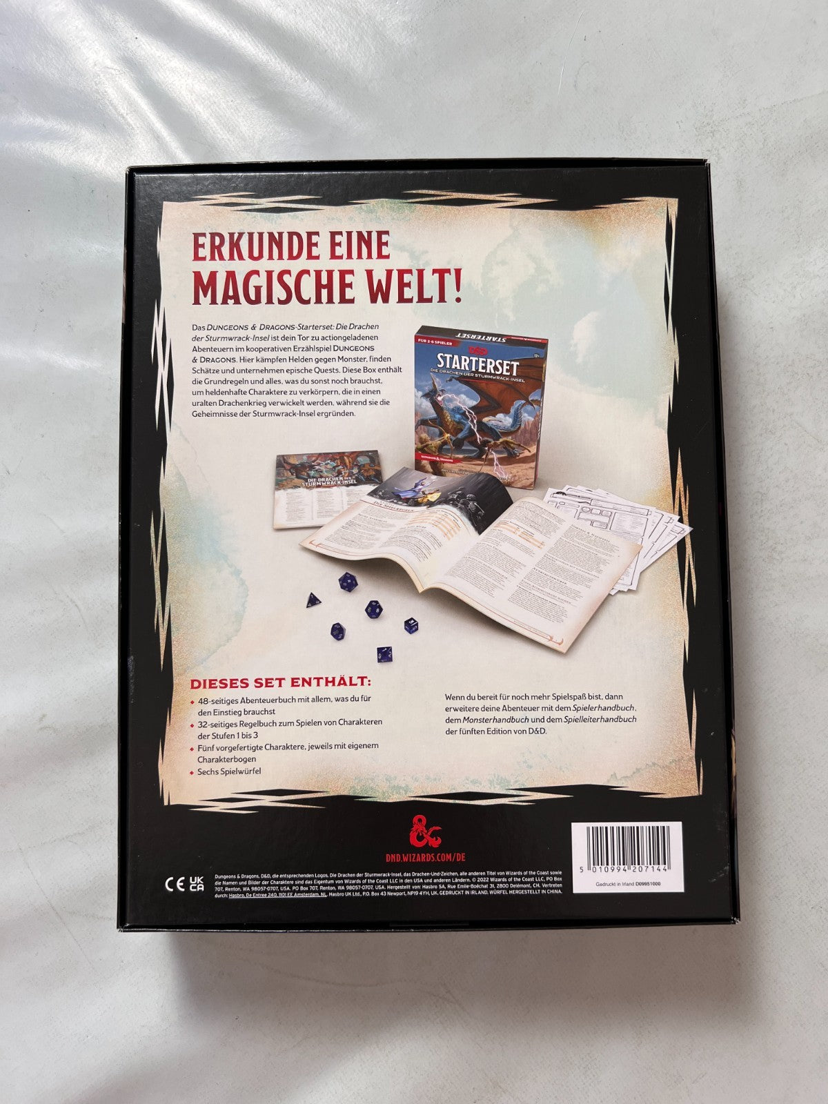 Dungeons & Dragons Starterset D&D DND Drache der Sturmwrackinsel - Unbespielt - Ansicht 9