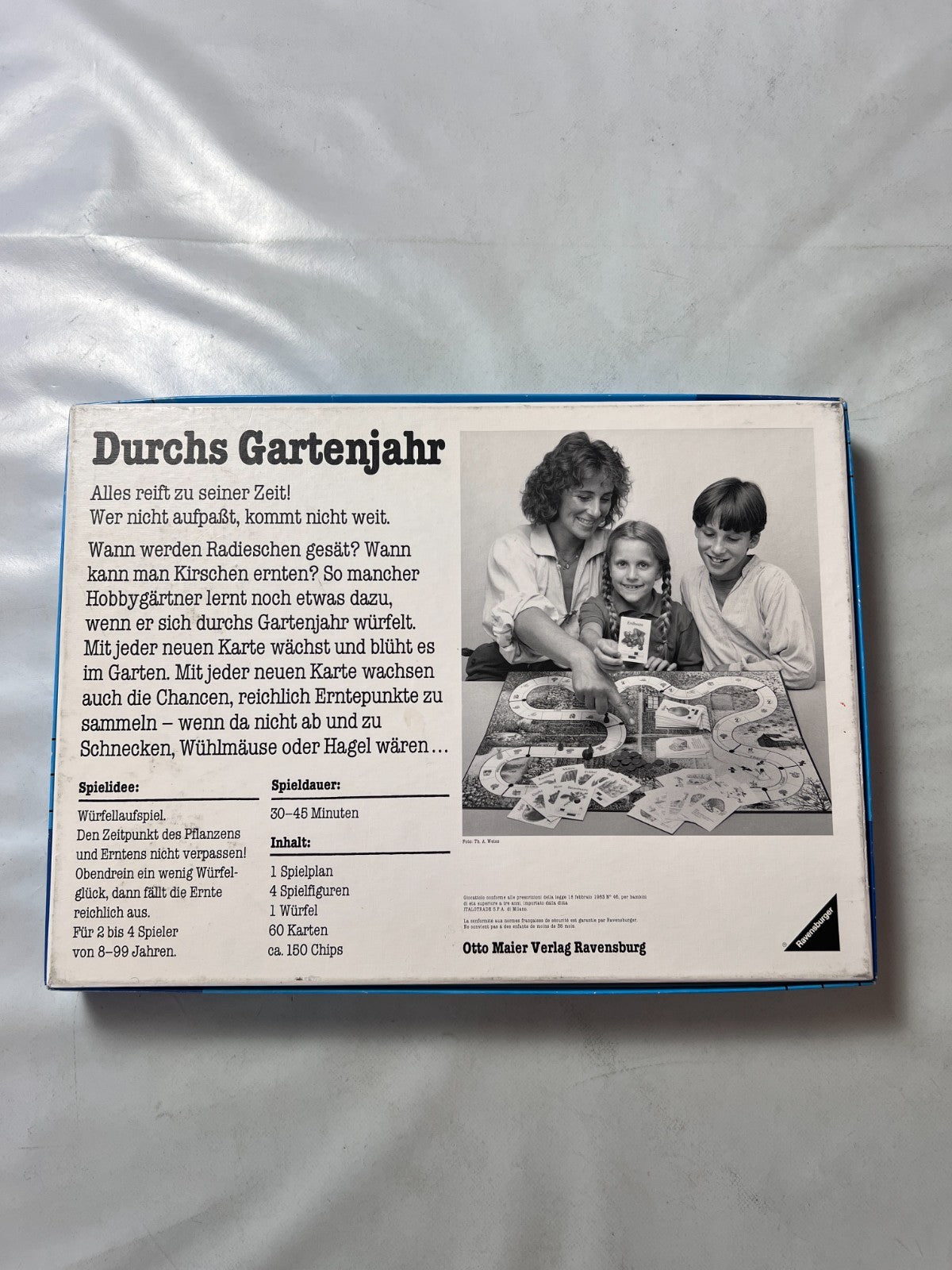 Durchs Gartenjahr - Ravensburger Brettspiel 1986 - Vollständig - Ansicht 11