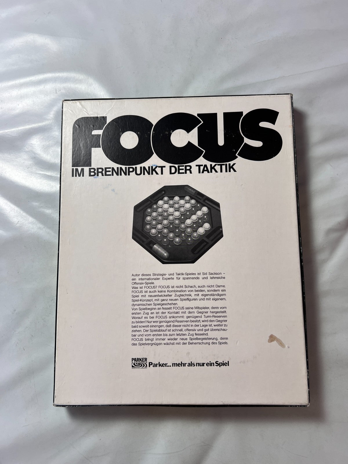 Focus Parker Spiel des Jahres 1981 Brettspiel - Vintage - Vollständig - Ansicht 9