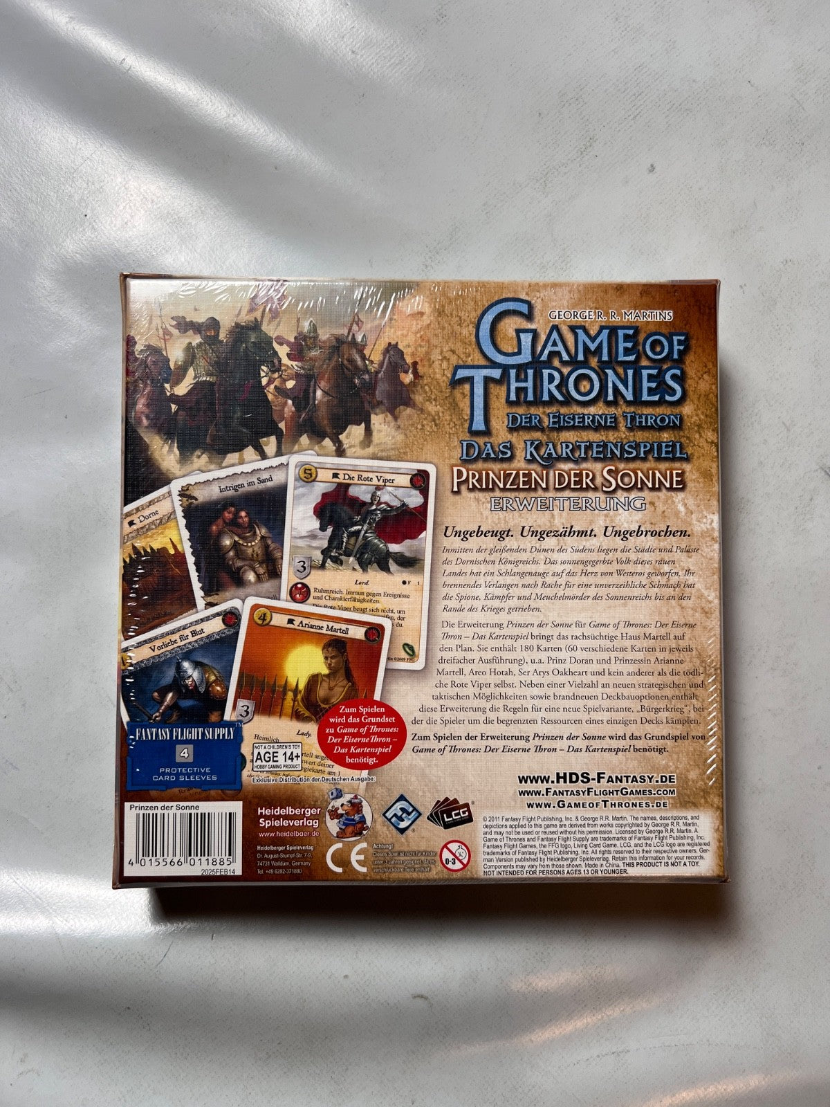 Game of Thrones Der Eiserne Thron LCG Prinzen der Sonne deutsch - Neu in Folie - Ansicht 7