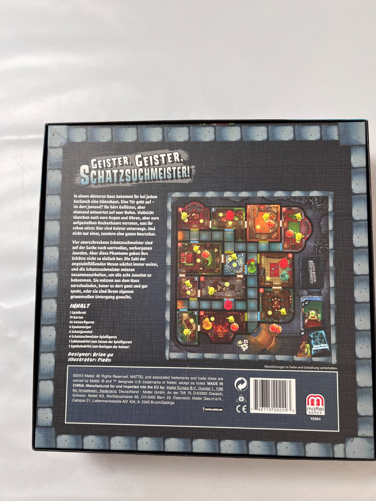 Geister , Geister Schatzsuchmeister - Mattel 2014 - Vollständig - Ansicht 9