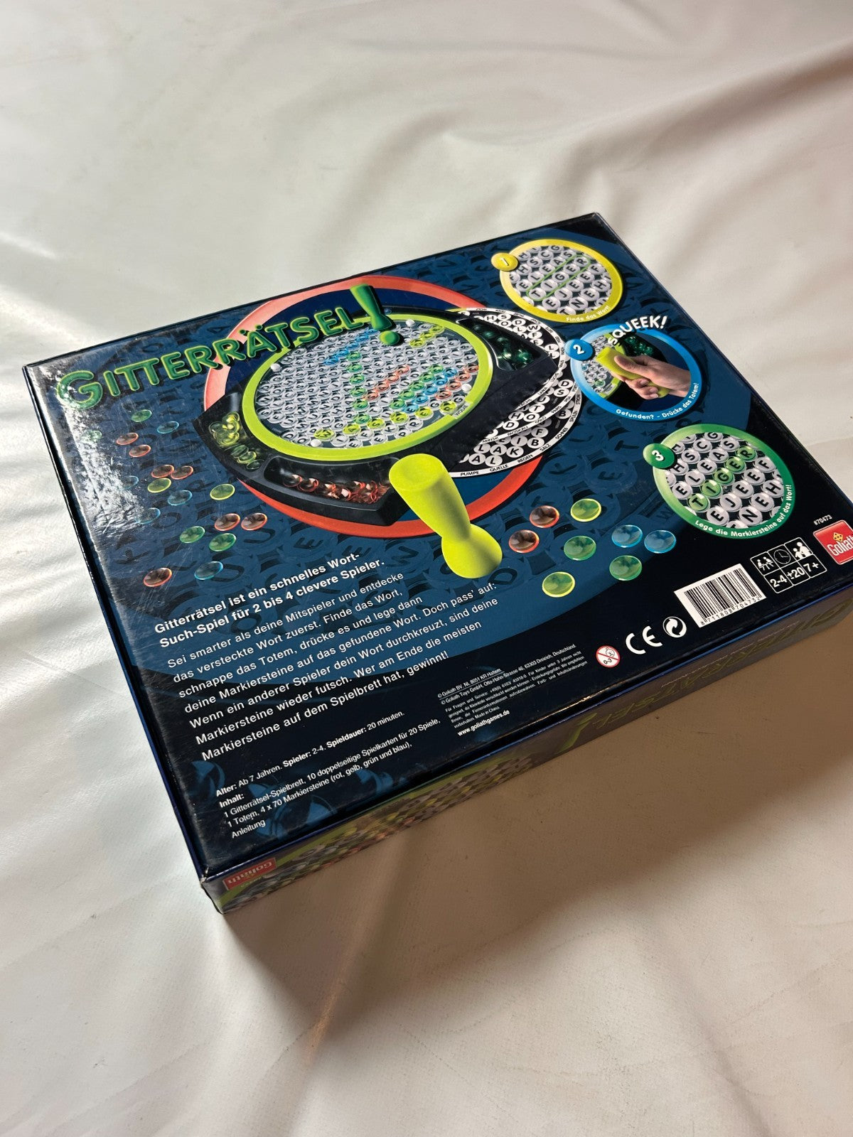 Gitterrätsel Goliath 70473 Brettspiel Gesellschaftsspiel Vollständig - Ansicht 11