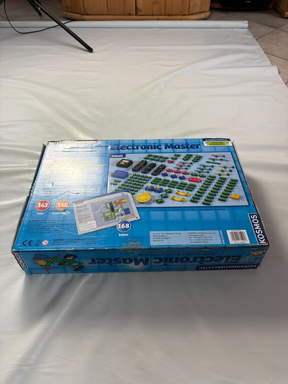 großer Kosmos Electronics Master Elektroniclabor Vollständig getestet - Ansicht 9