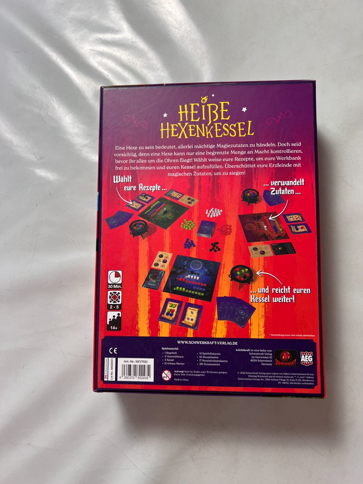 Heiße Hexenkessel - Familienspiel für 2 bis 5 Spielende - Vollständig - Ansicht 9