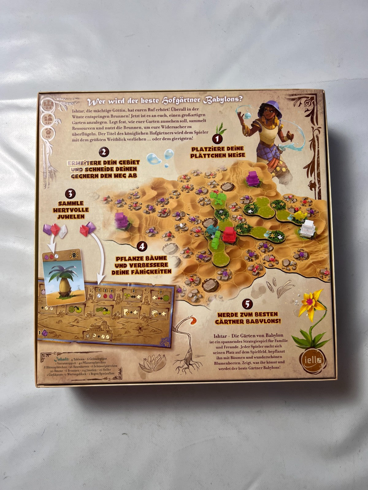Ishtar Die Gärten von Babylon Brettspiel Vollständig - Ansicht 8