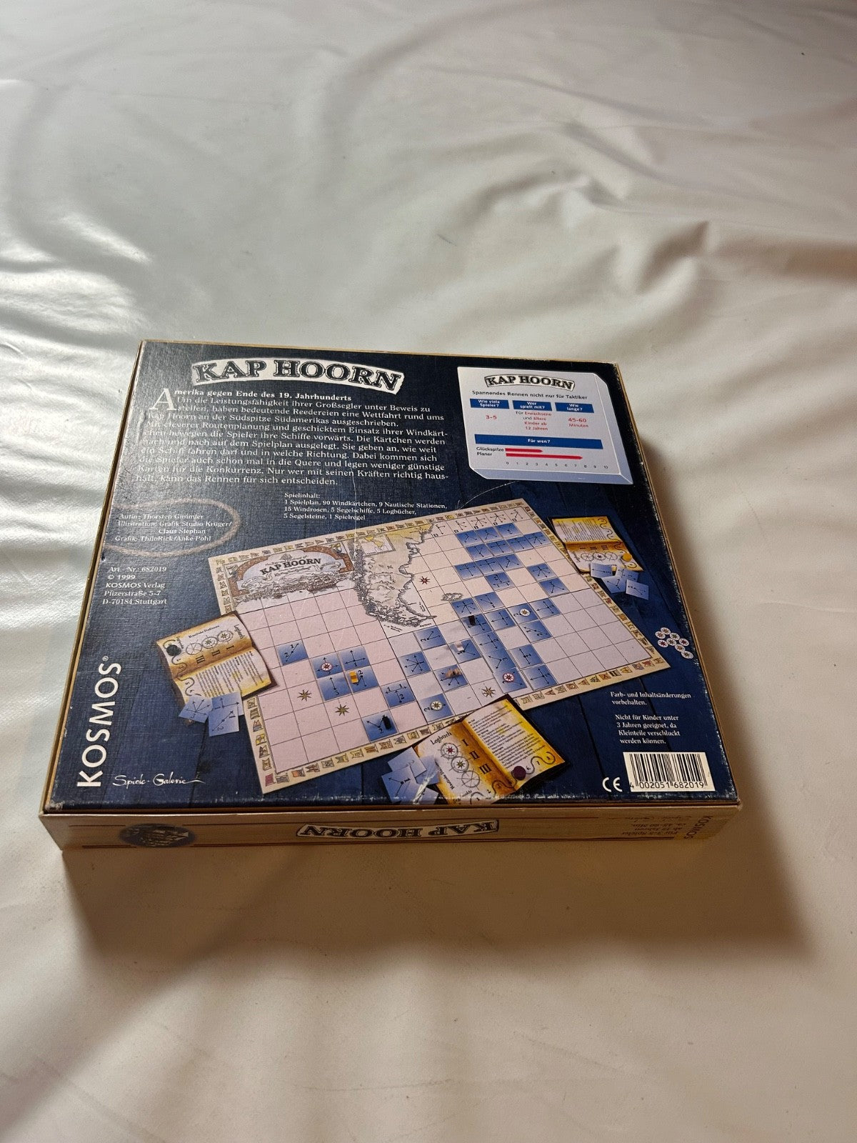 Kap Hoorn Brettspiel Spiel Geselschaftsspiel Kosmos Vollständig - Ansicht 11
