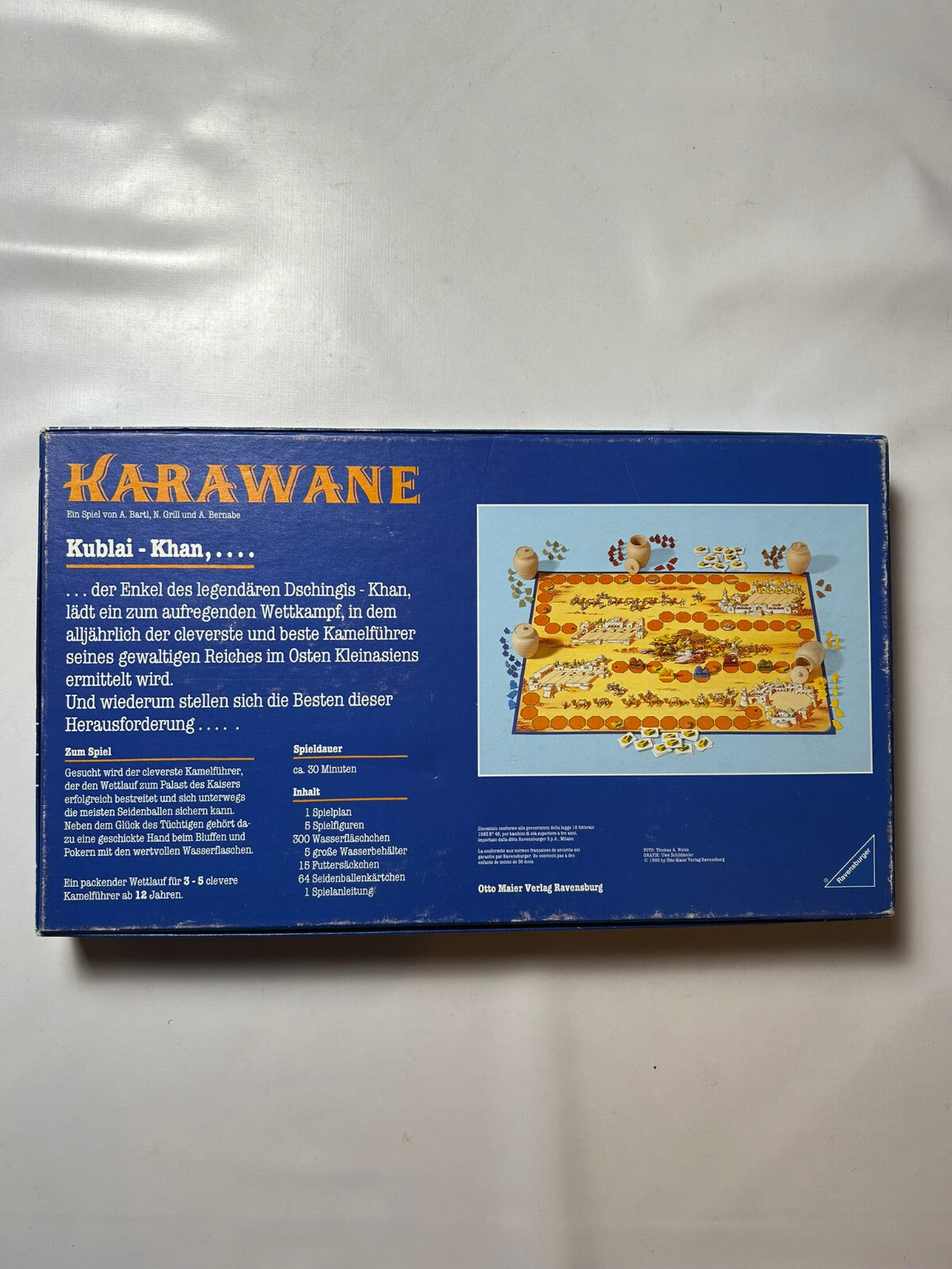 Karawane Brettspiel Ravensburger Spiel Gesellschaftsspiel 1983 - Vollständig - Ansicht 7