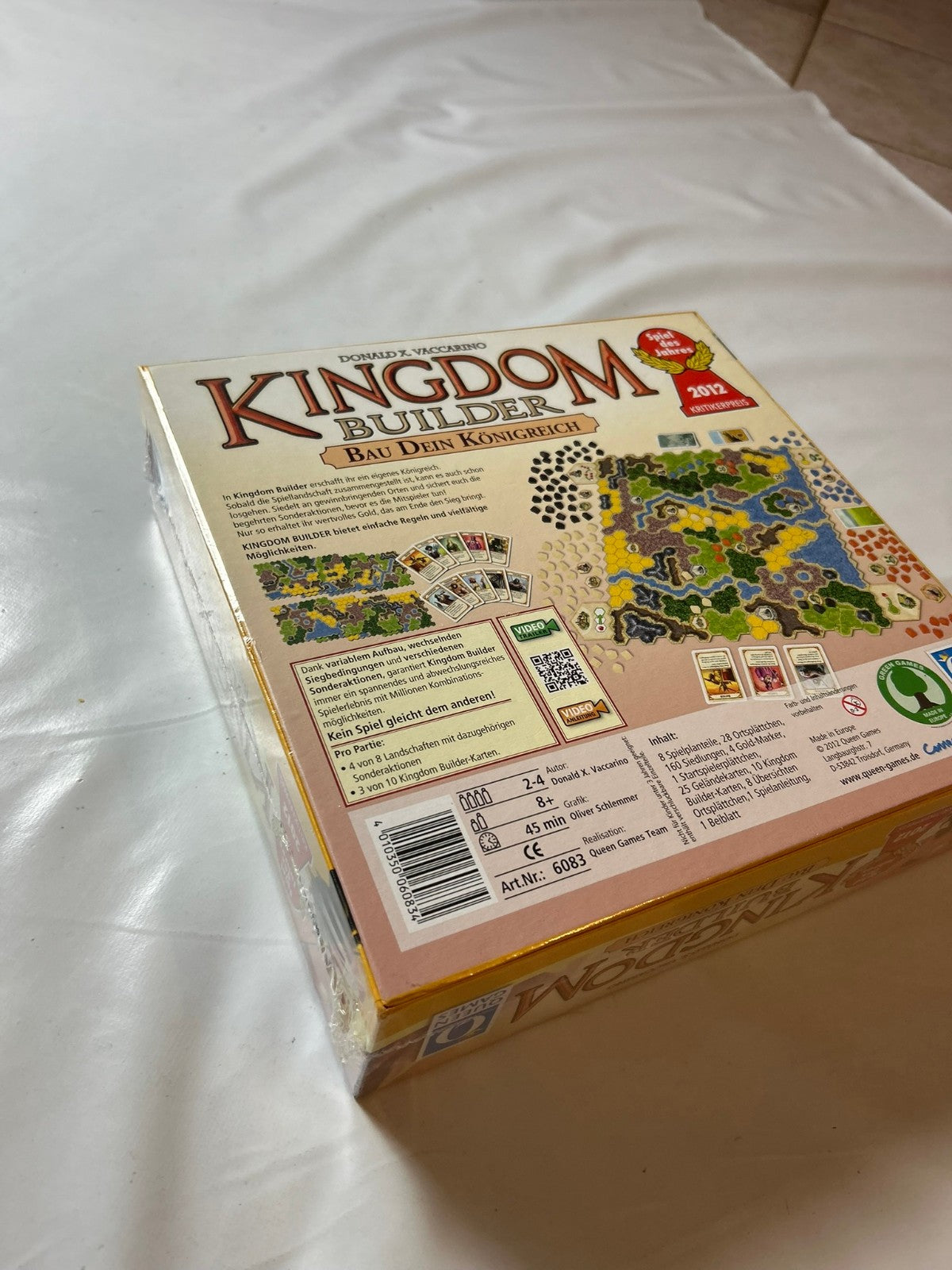 Kingdom Builder Spiel Des Jahres 2012 Brettspiel Queen Games - Neu Sealed - Ansicht 9