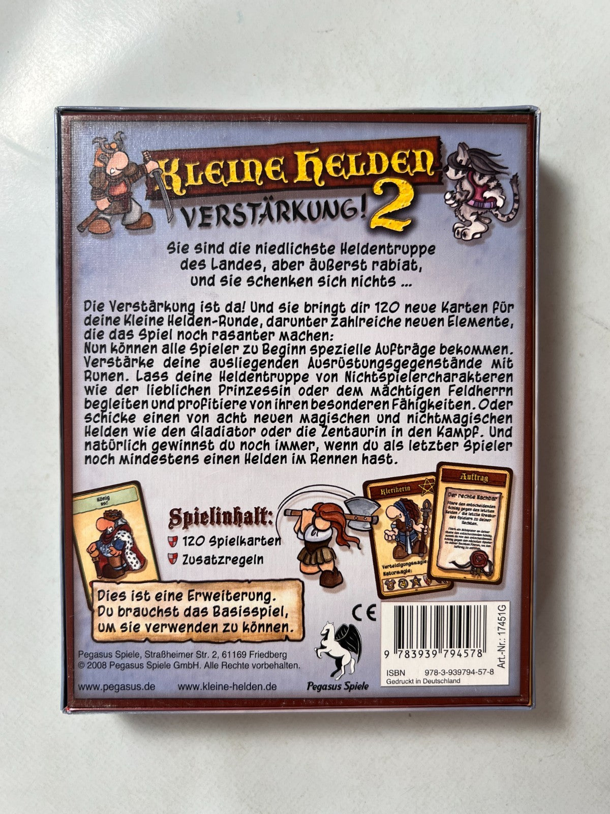 KLEINE HELDEN Verstärkung! 2 von PEGASUS Spiele Vollständig - Ansicht 9
