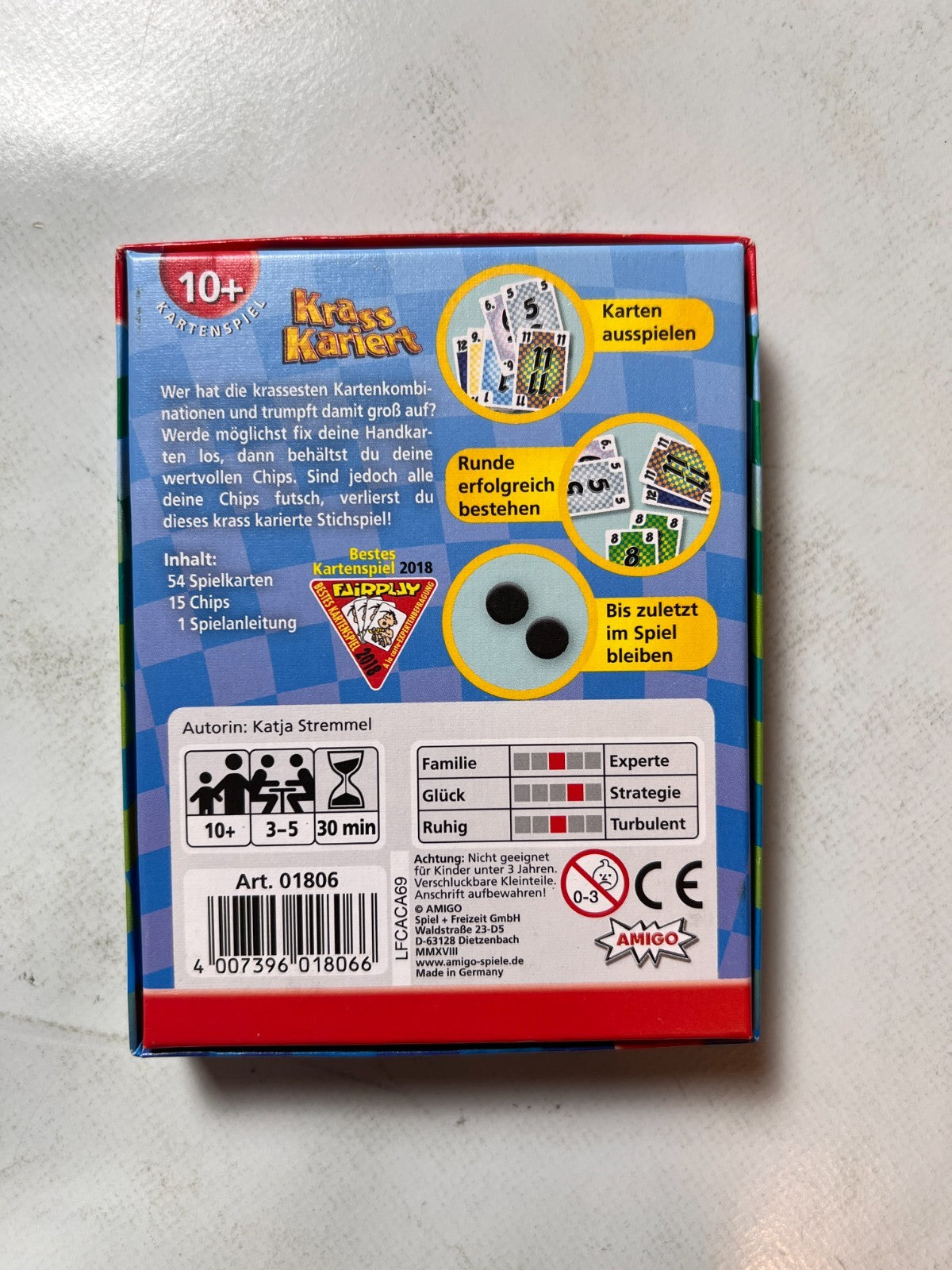 Krass Kariert Amigo Kartenspiel Vollständig - Ansicht 8