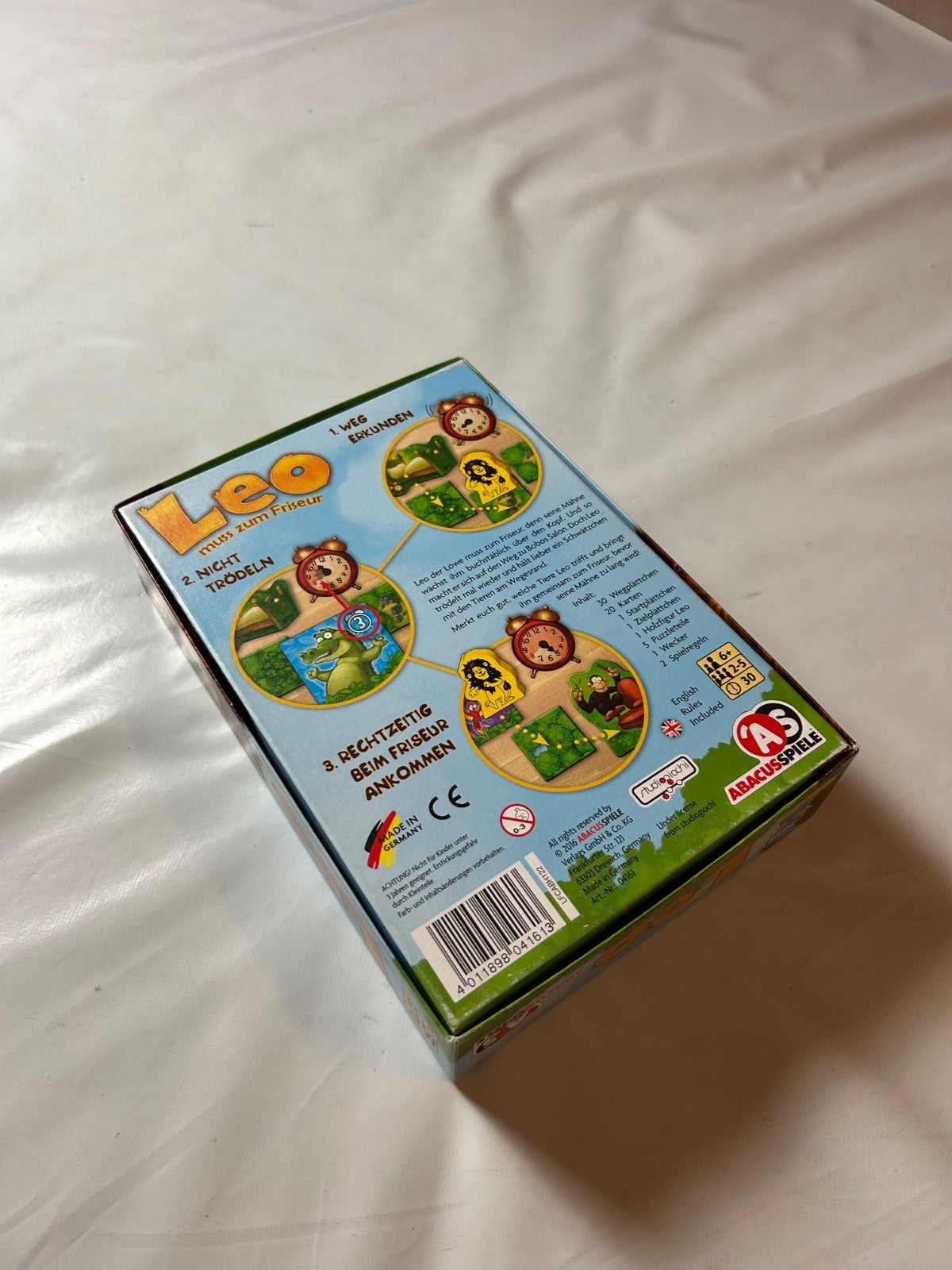 Leo Muss Zum Friseur Abacus Spiele Kinderspiel Vollständig - Ansicht 11