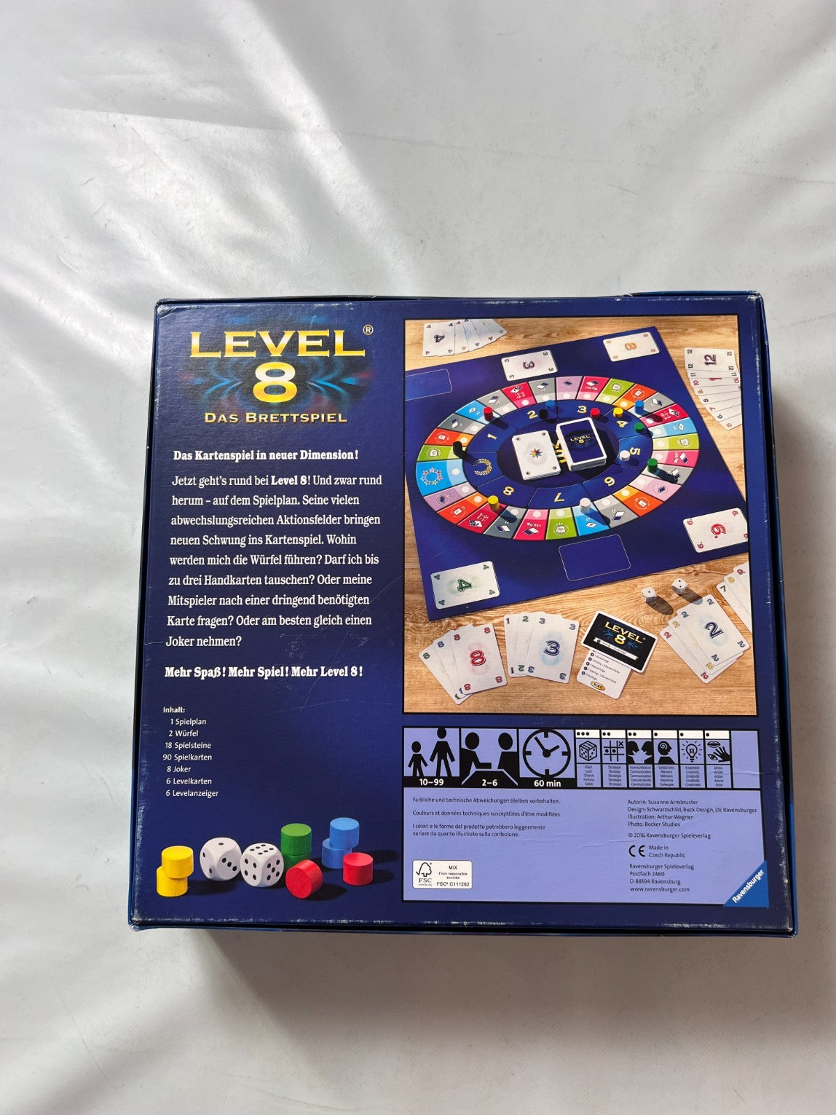 Level 8 Das Brettspiel Ravensburger 2016 Vollständig - Ansicht 9