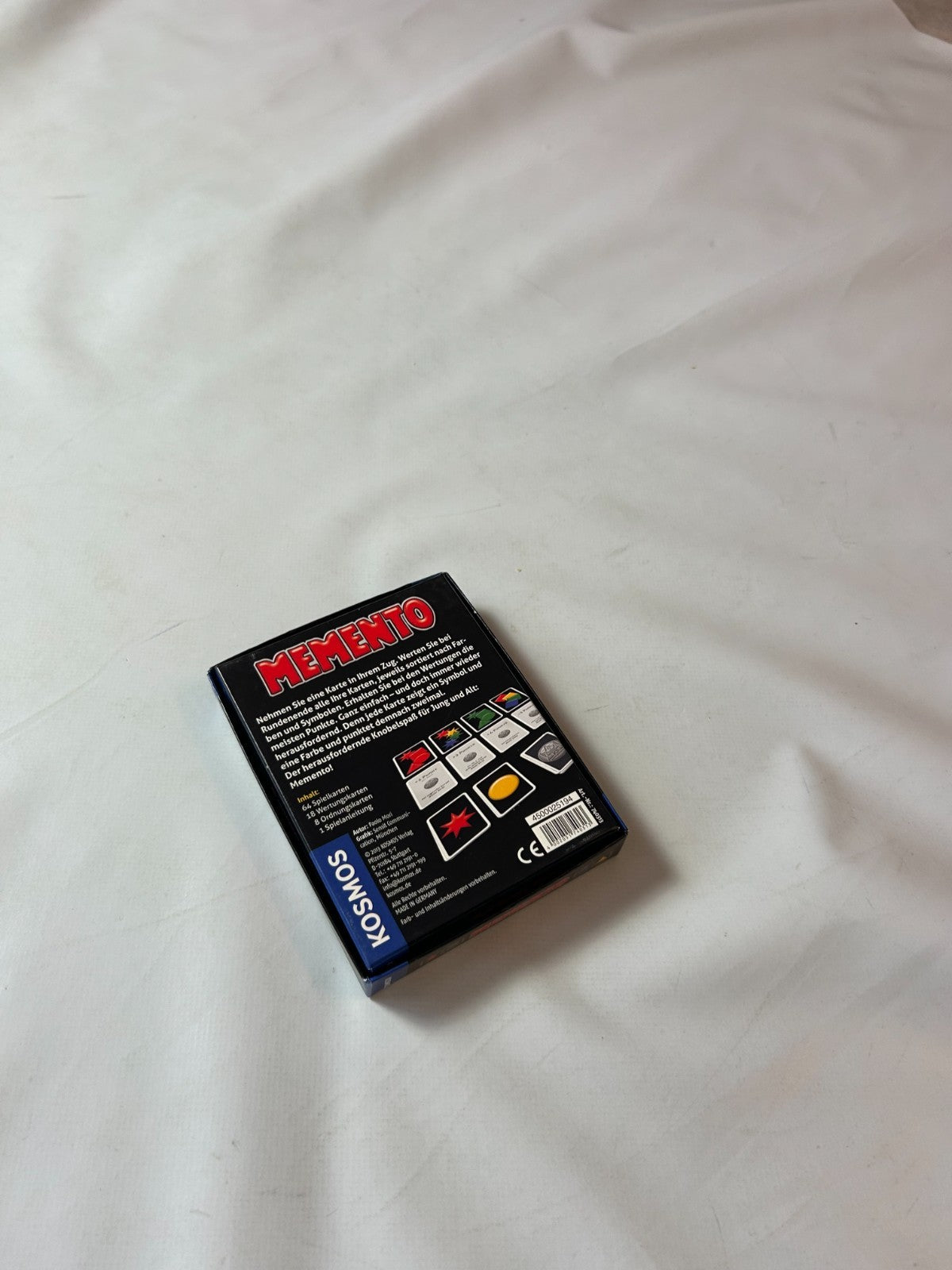 Memento Gedächtnisspiel von Paolo Mori Kosmos Vollständig - Ansicht 12