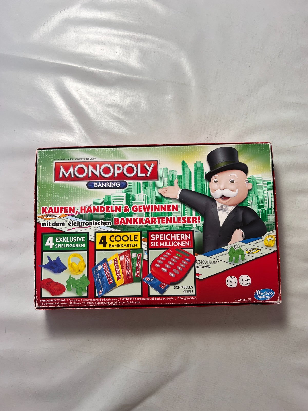 Monopoly Banking Rot - Hasbro - Vollständig - Ansicht 11