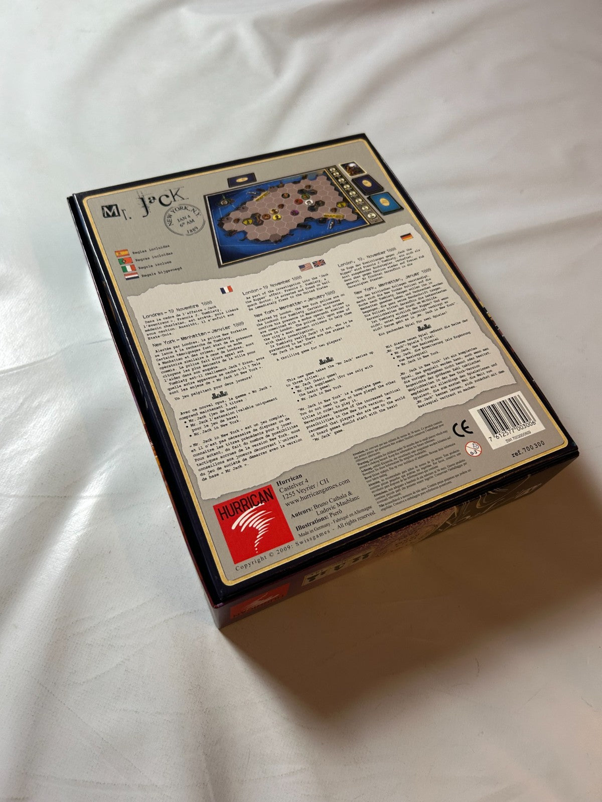 Mr. Jack New York (Brettspiel) von Hurrican 2009 Unbespielt - Ansicht 13