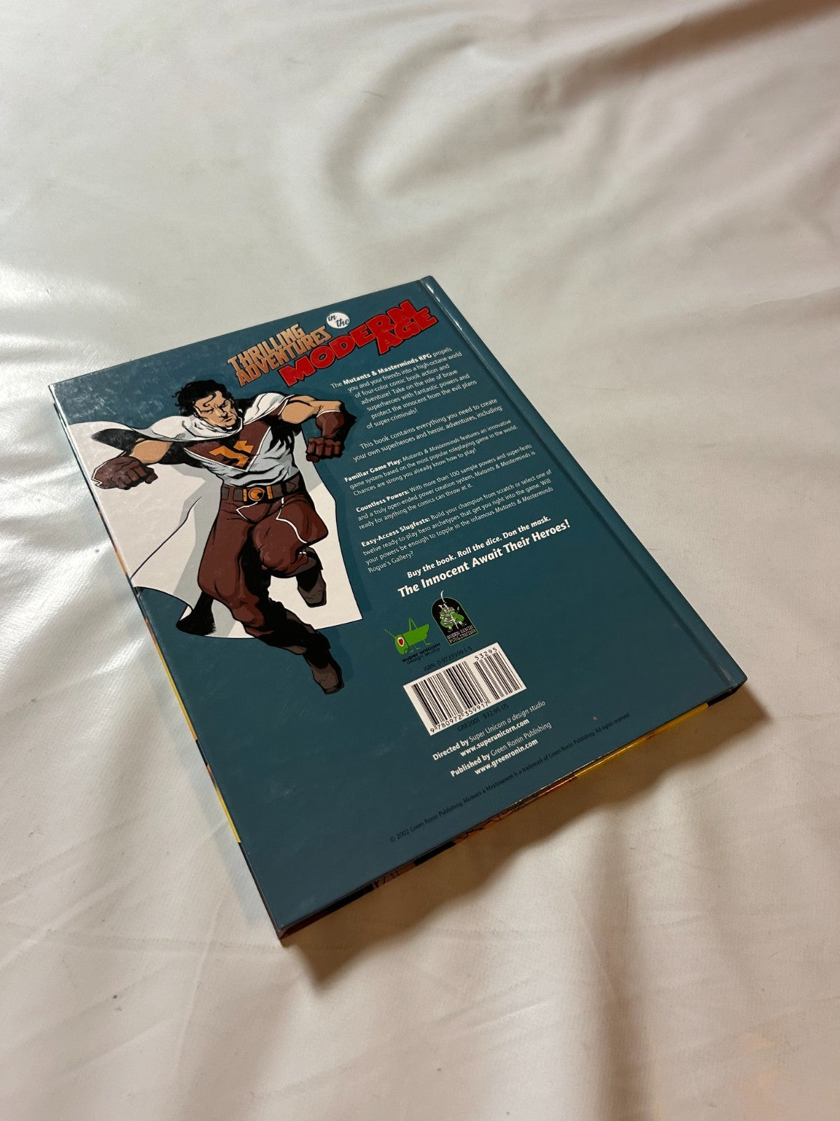 Mutants & Masterminds rpg: Super Unicorn Green Ronin Englisch - Ansicht 10