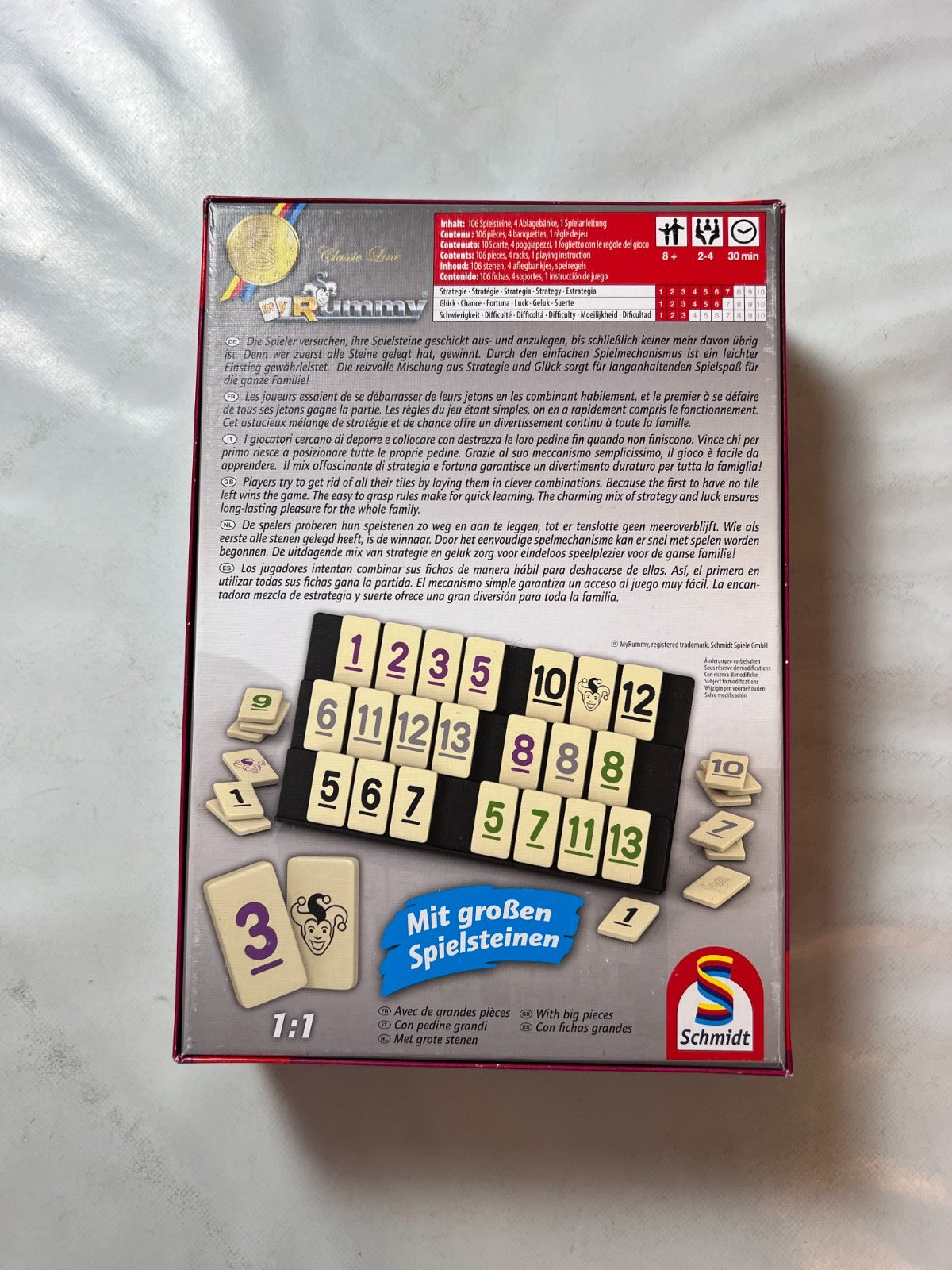 my Rummy Schmidt Spiele Classic Line Vollständig - Ansicht 9