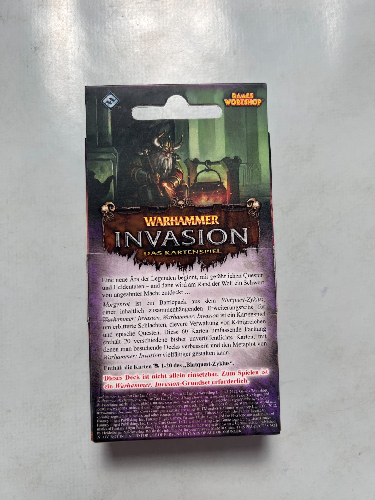 NEU Warhammer Invasion Morgenrot Battle Pack NEU OVP - Ansicht 7