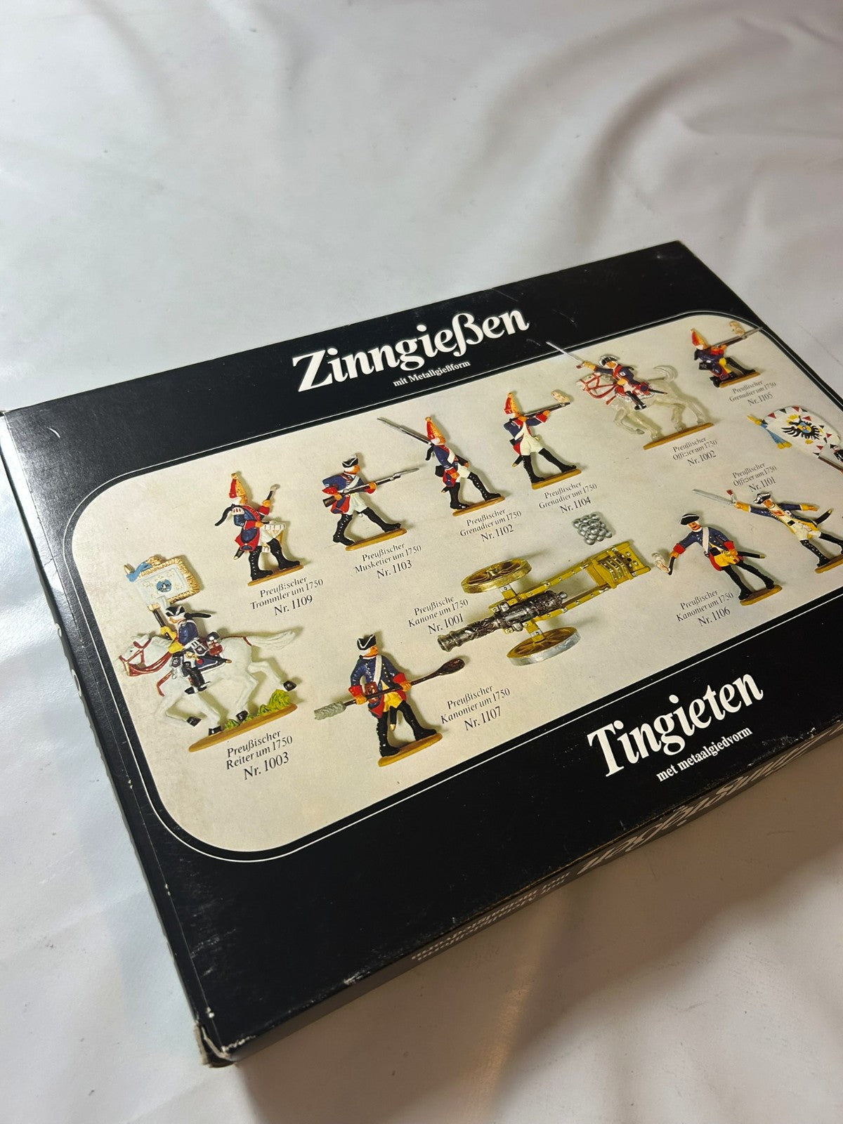 Nürnberger Meisterzinn Tingieten Box Verpackung unbenutzt - Ansicht 14