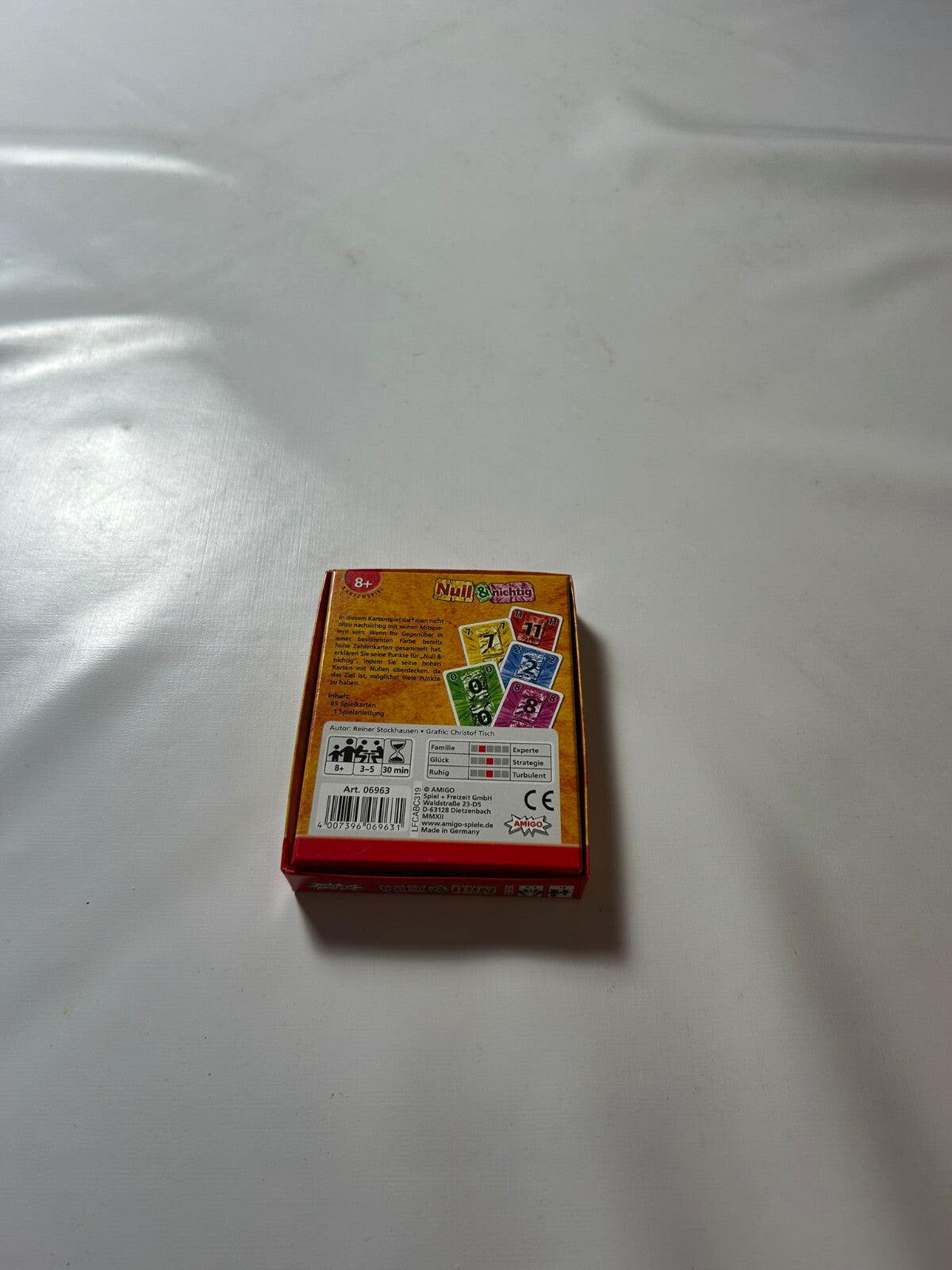 Null & Nichtig - Kartenspiel - Amigo Reiner Stockhausen - Unbespielt - Ansicht 7