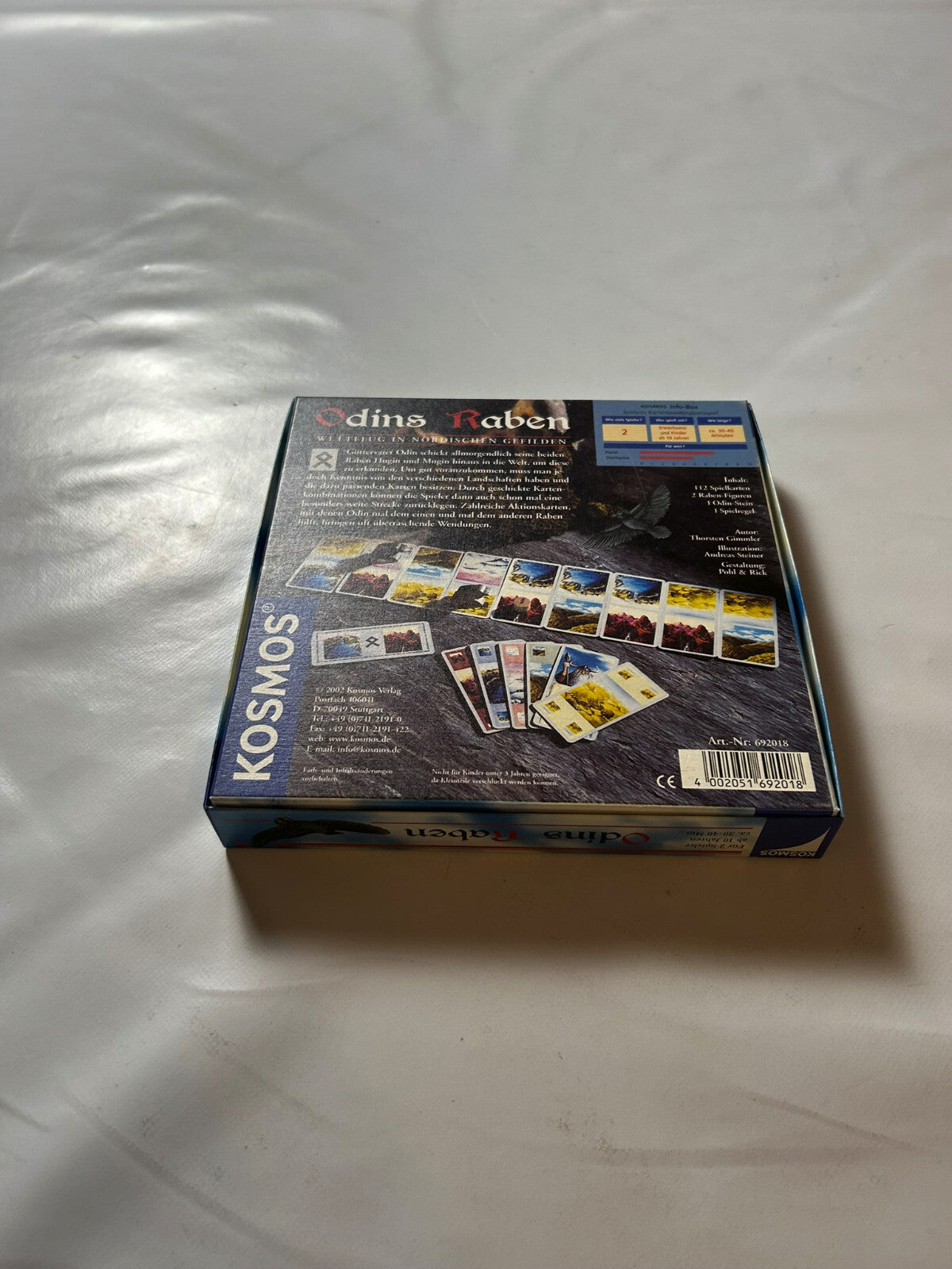 Odins Raben - Kosmos 2002 Kartenspiel - Gesellschaftsspiel - Unbespielt - Ansicht 11