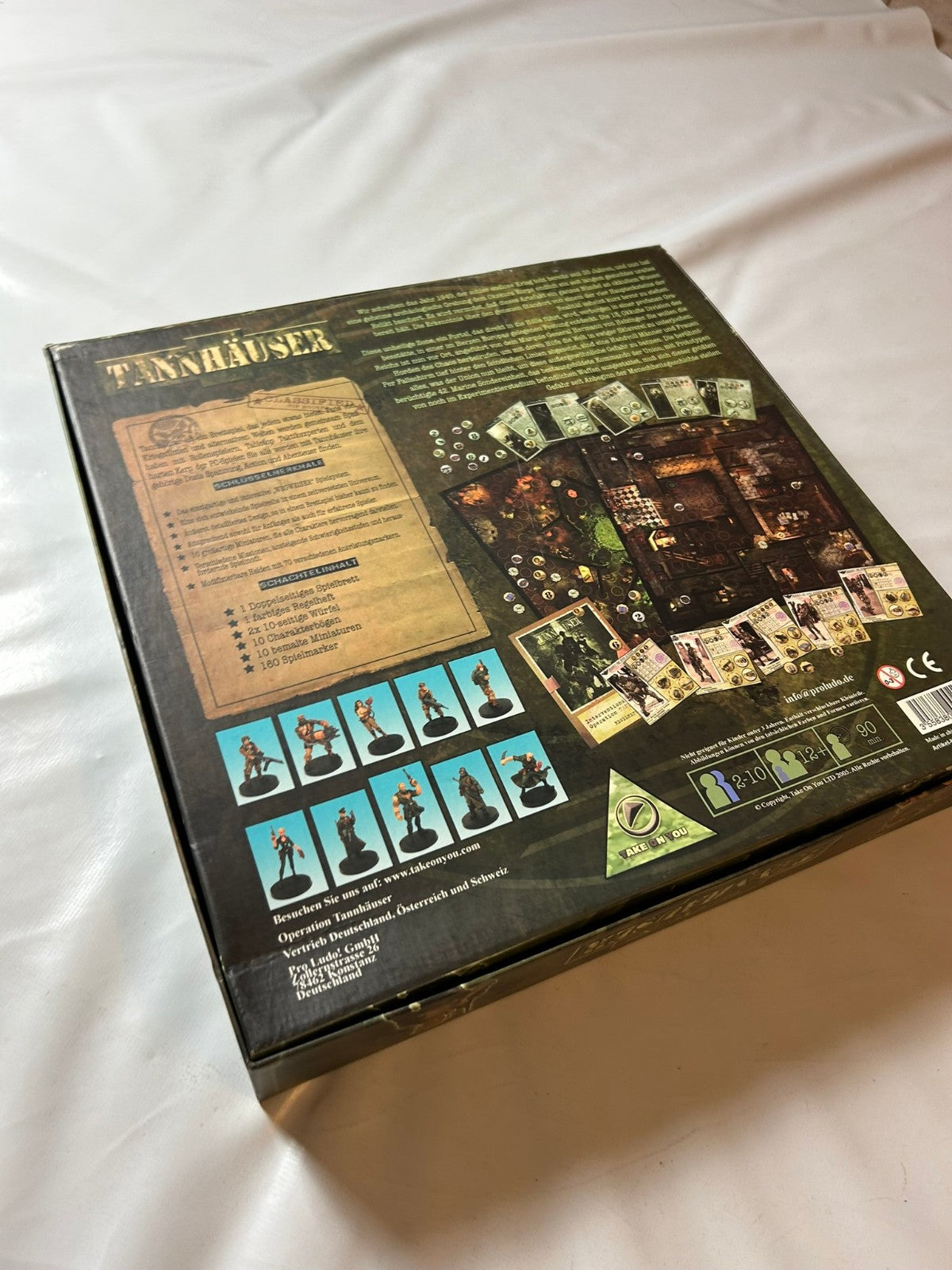 Operation Tannhäuser Brettspiel Deutsch Fantasy Flight Games Unbespielt - Ansicht 14