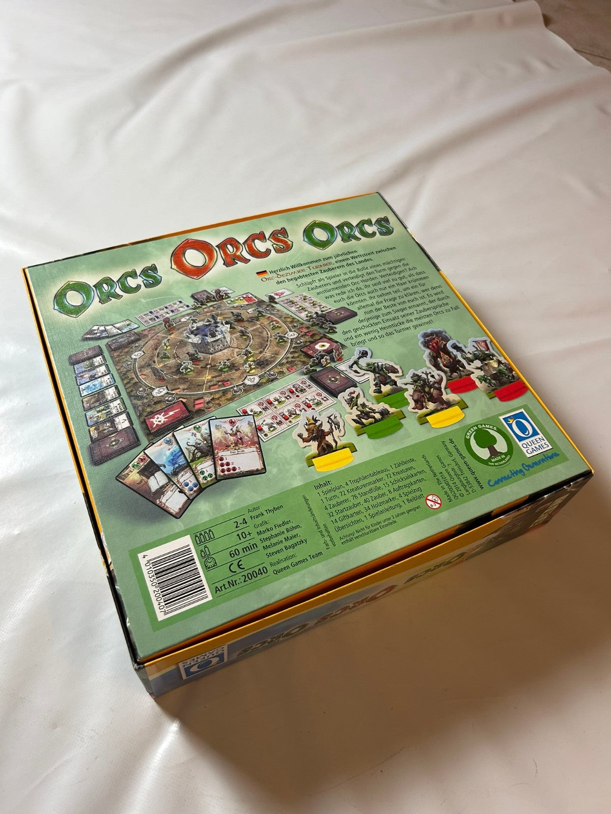 Orcs Orcs Orcs Brettspiel deutsch QUEEN GAMES Vollständig - Ansicht 15