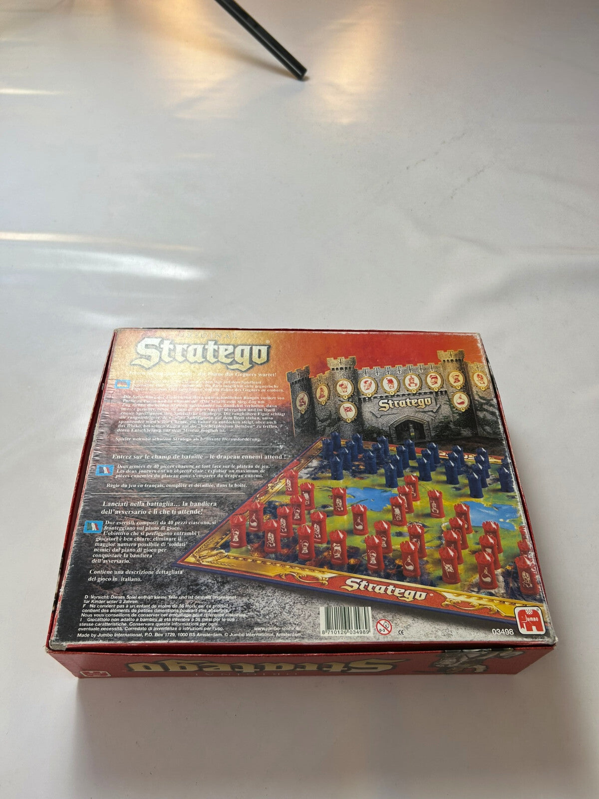 ORIGINAL STRATEGO JUMBO Spiel NR 03498 Von 1999 - Vollständig - Ansicht 10