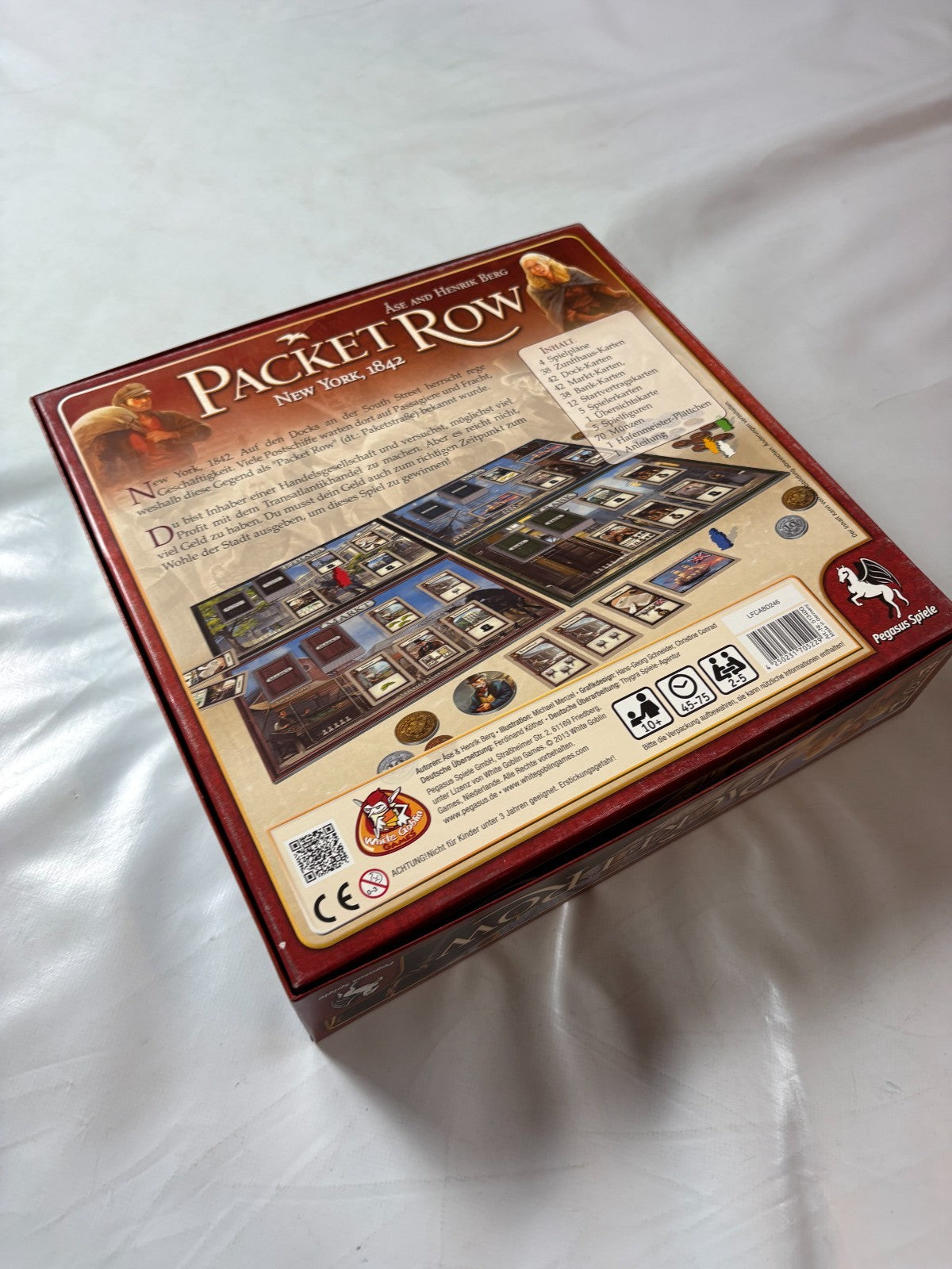 Packet Row New York 1842 Folie Pegasus Brettspiele Unbespielt - Ansicht 12